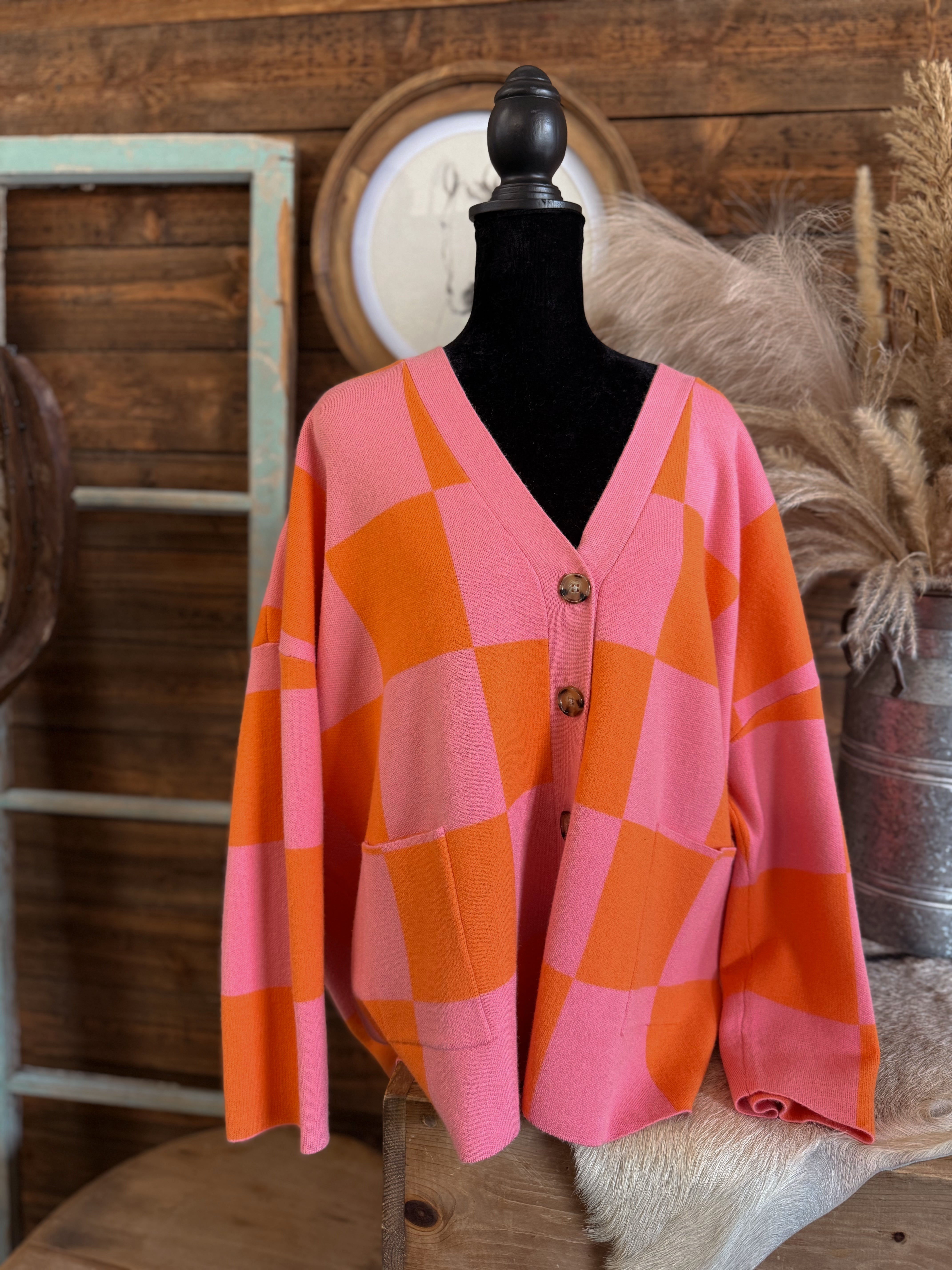 The Checkmate Cardigan