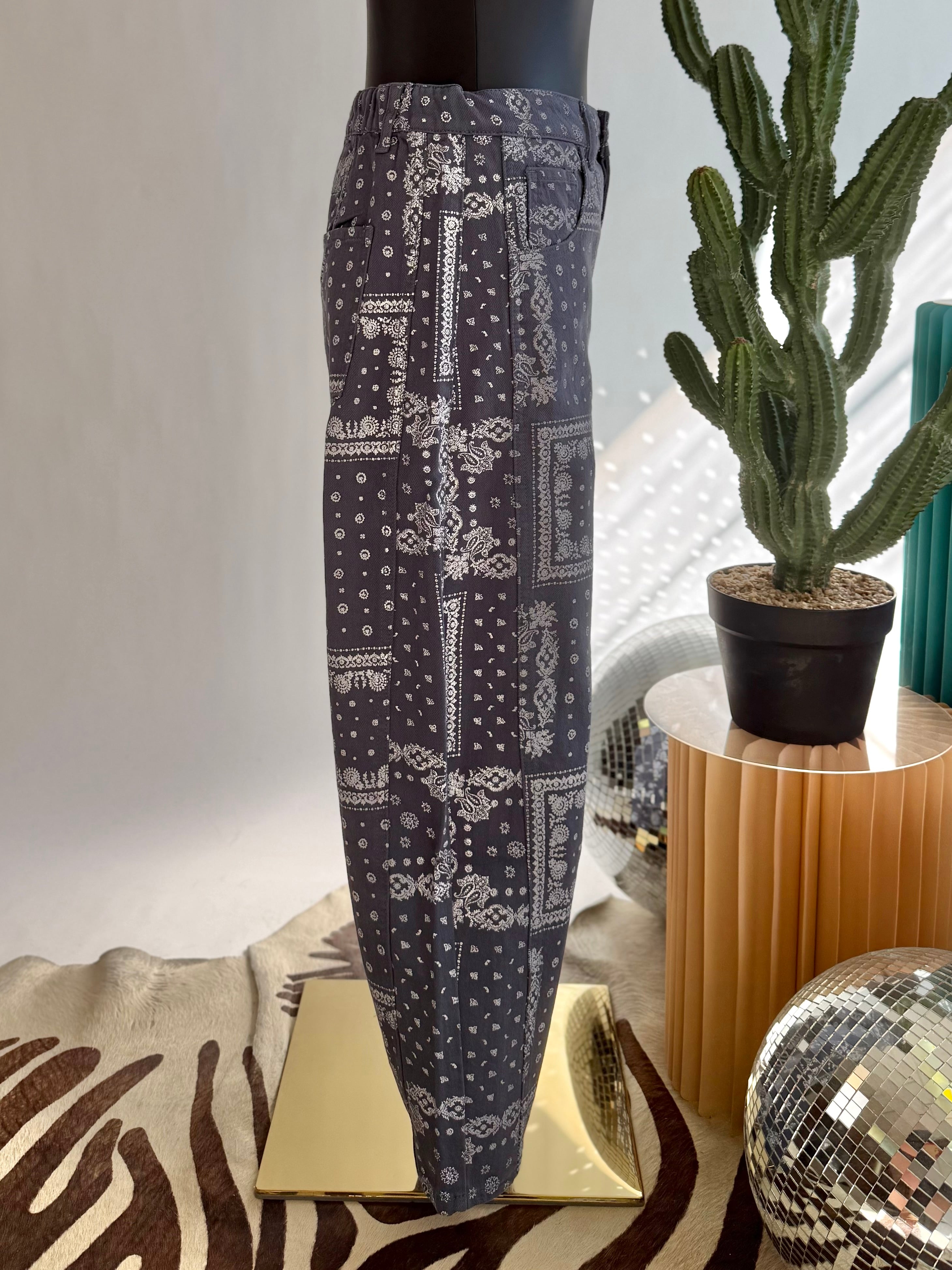 The Bandana Barrel Jeans