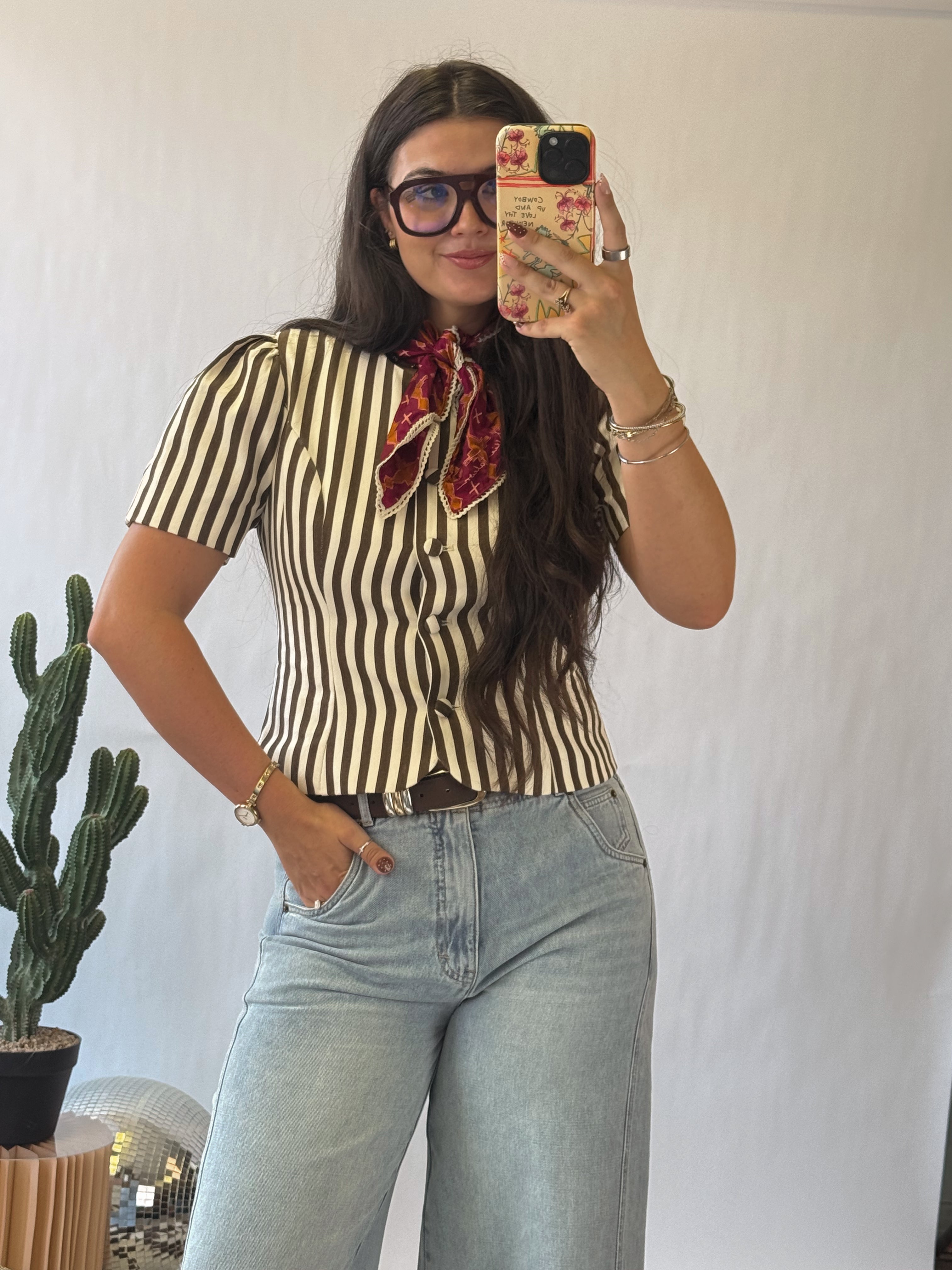 The Selina Stripe Top