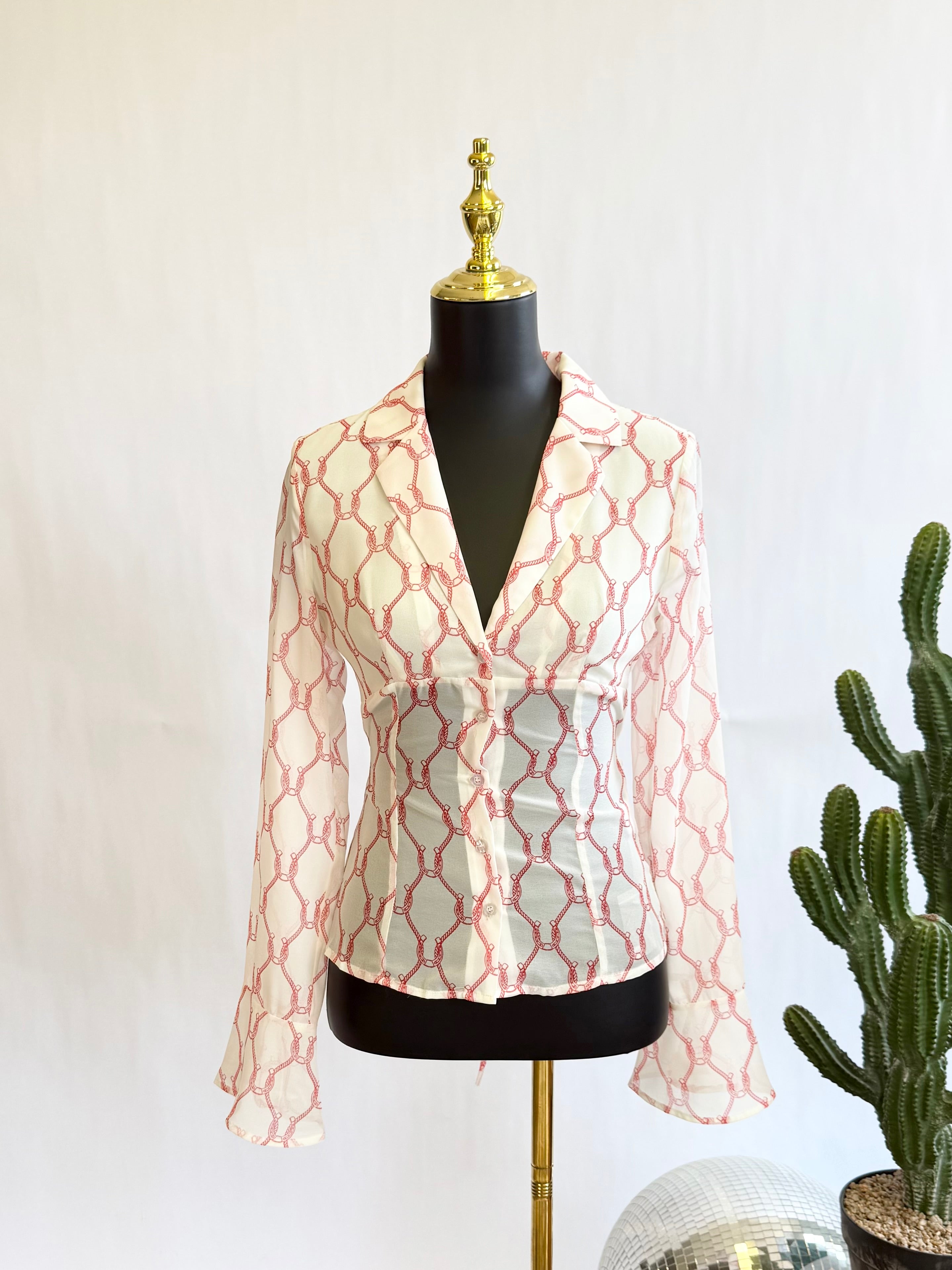 The Horseshoe Blouse