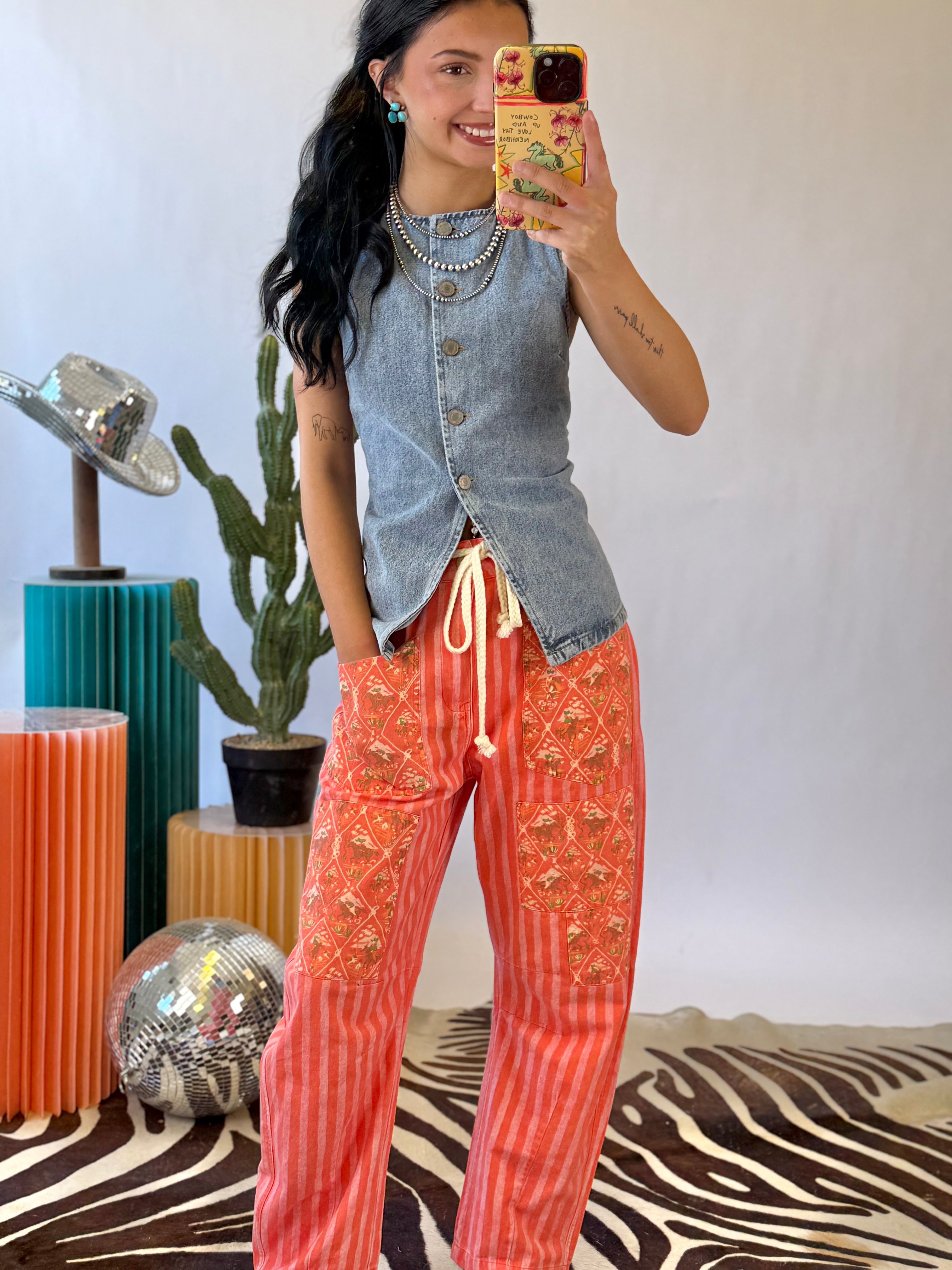 The Coral Canyon Barrel Pants