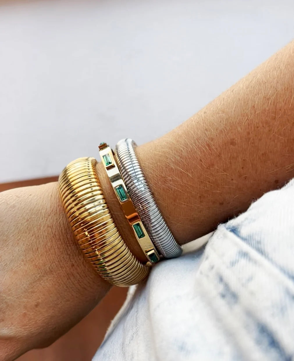 The Baia Coil Bangle