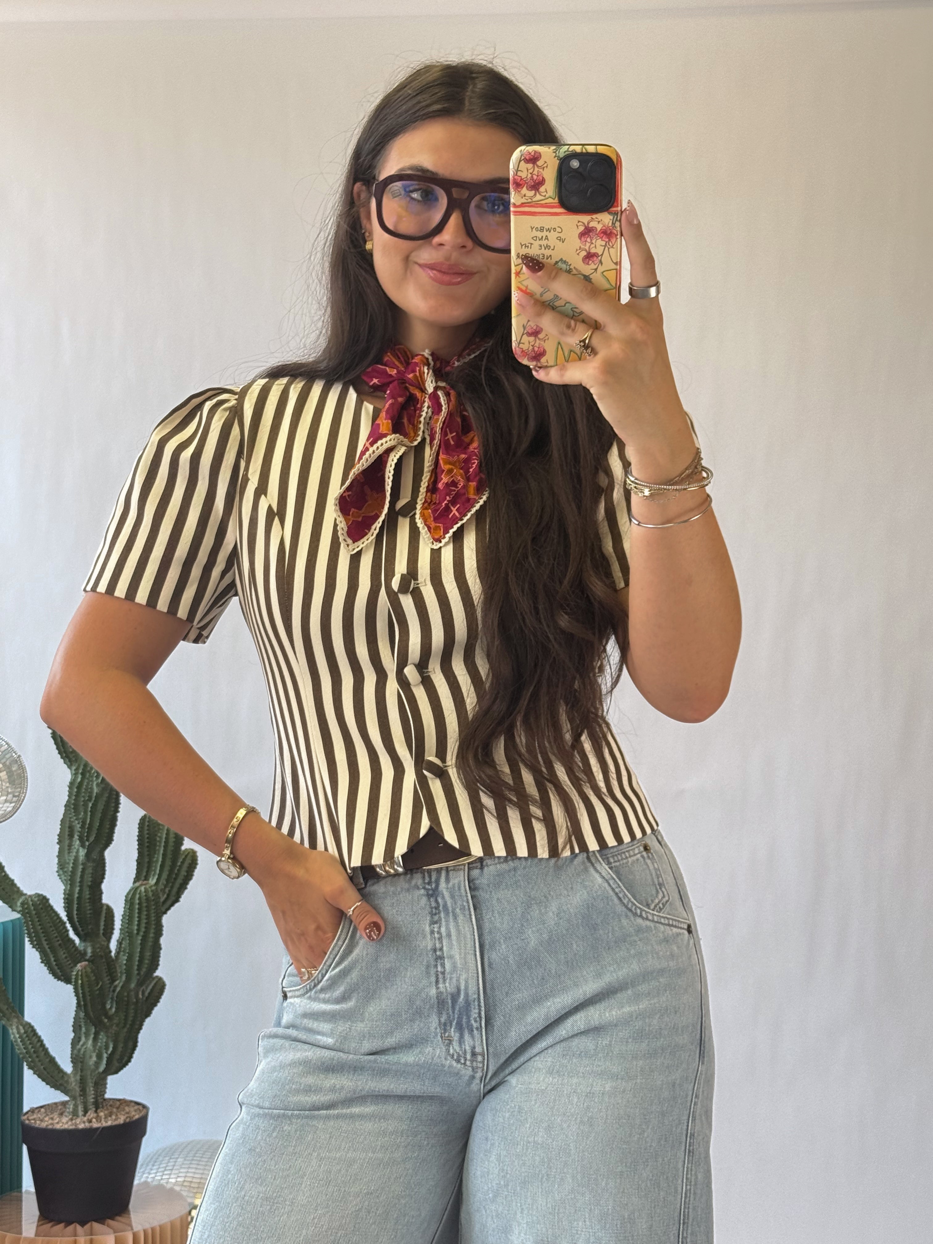The Selina Stripe Top