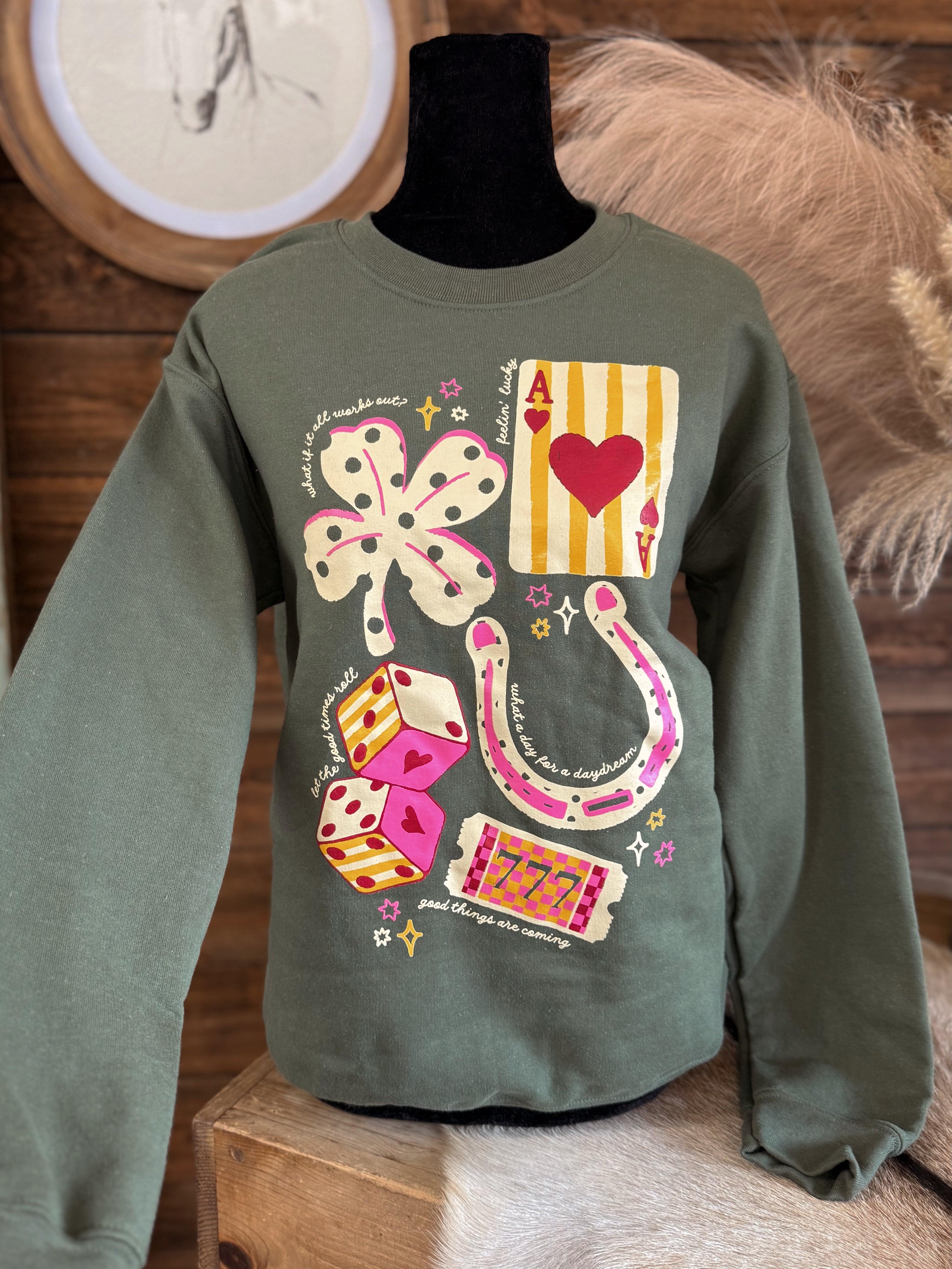 The Good Luck Trinkets Sweatshirt - Restock