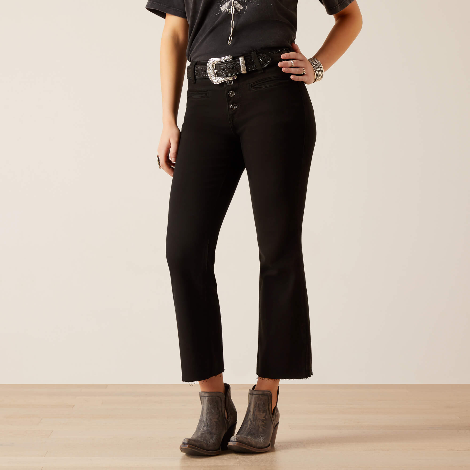 The Ariat High Rise Jazmine Kick Flare Jeans
