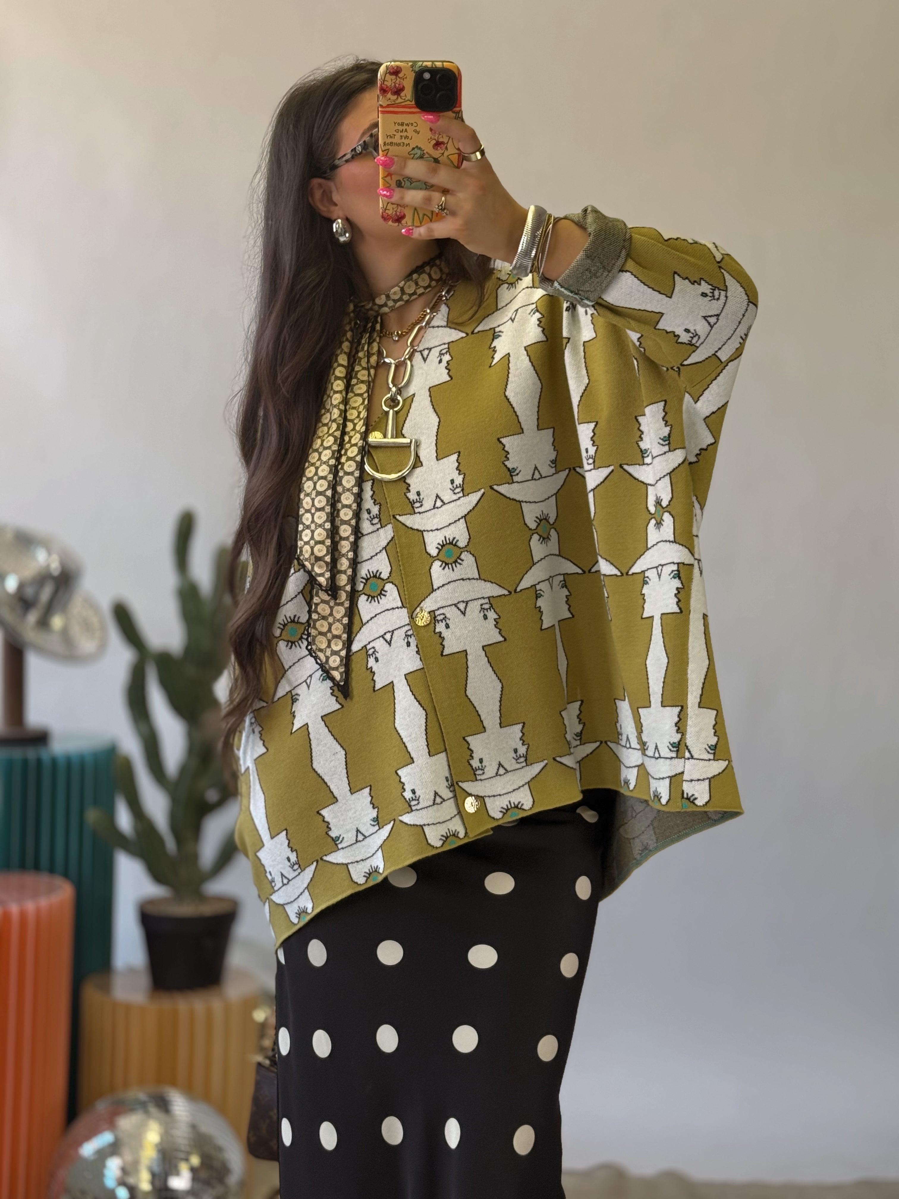 The Mod Maud Boyfriend Cardigan