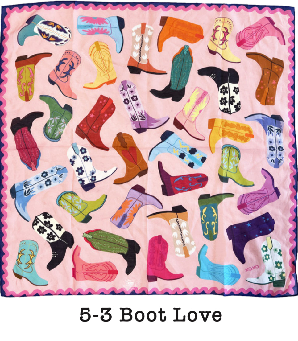 The Shorty Wild Rags - 11 Different Styles