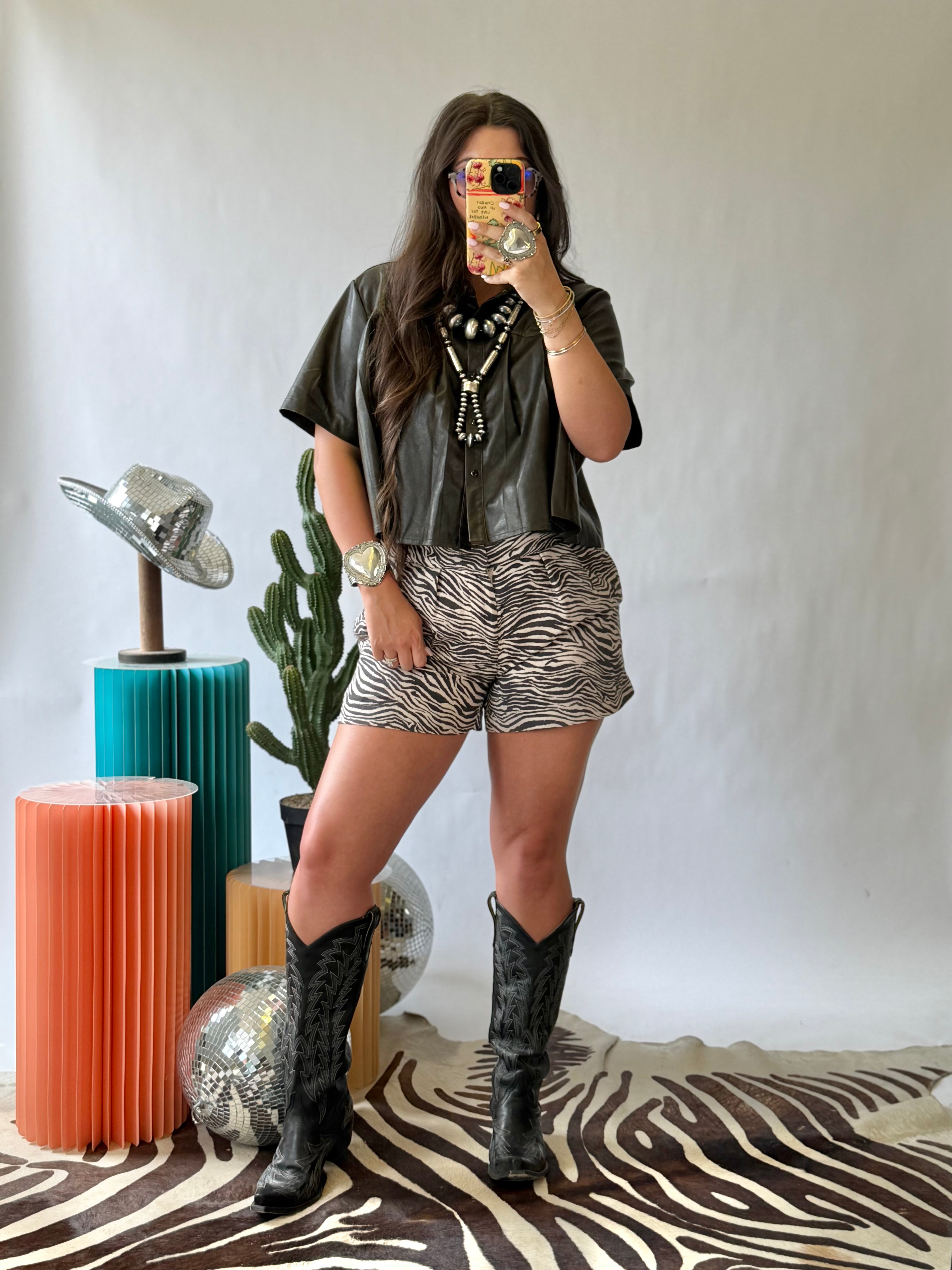 The Zebra Fever Shorts - Restock 5/6