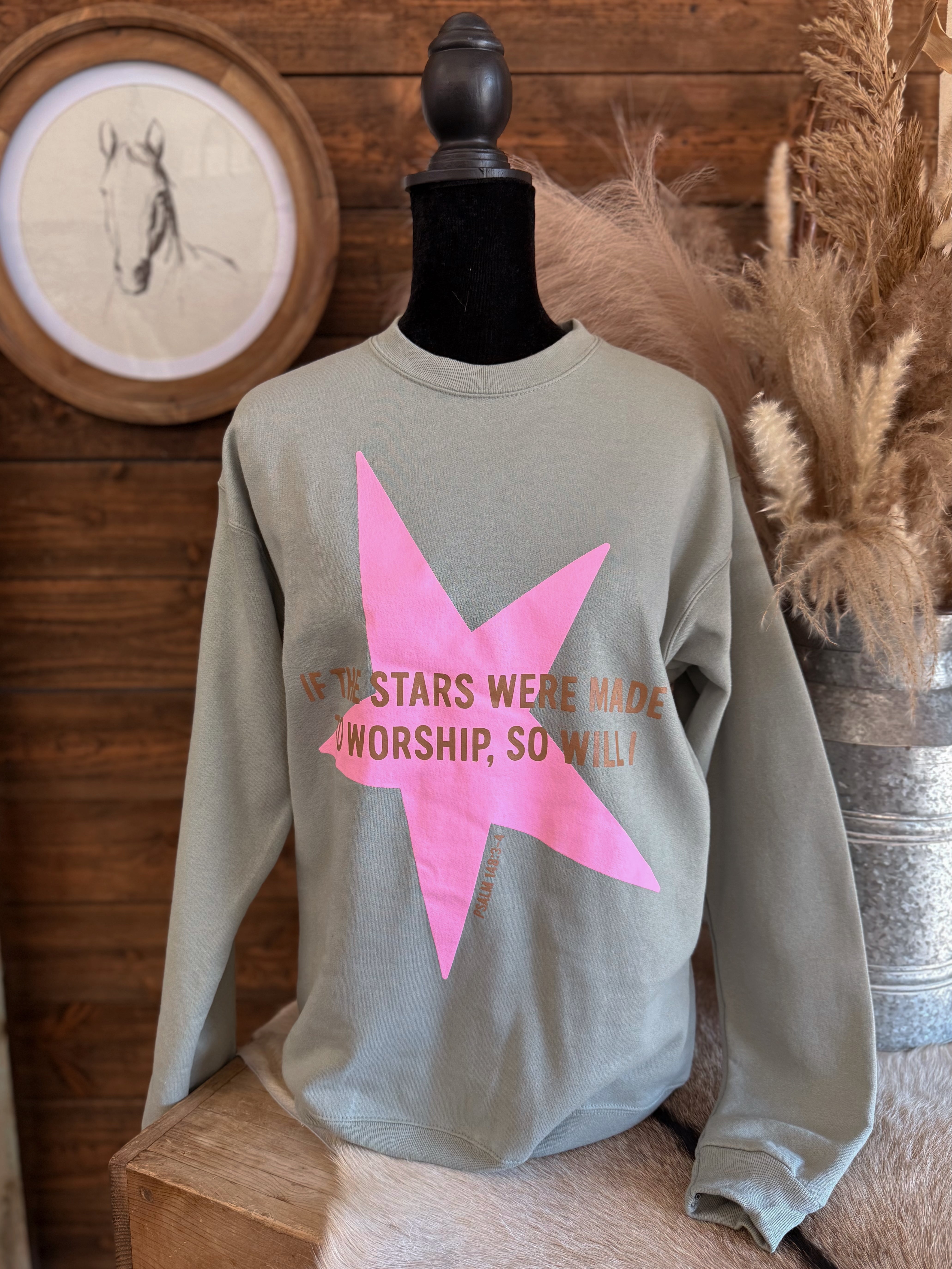 The “Stars Were Made To Worship” Sweatshirt