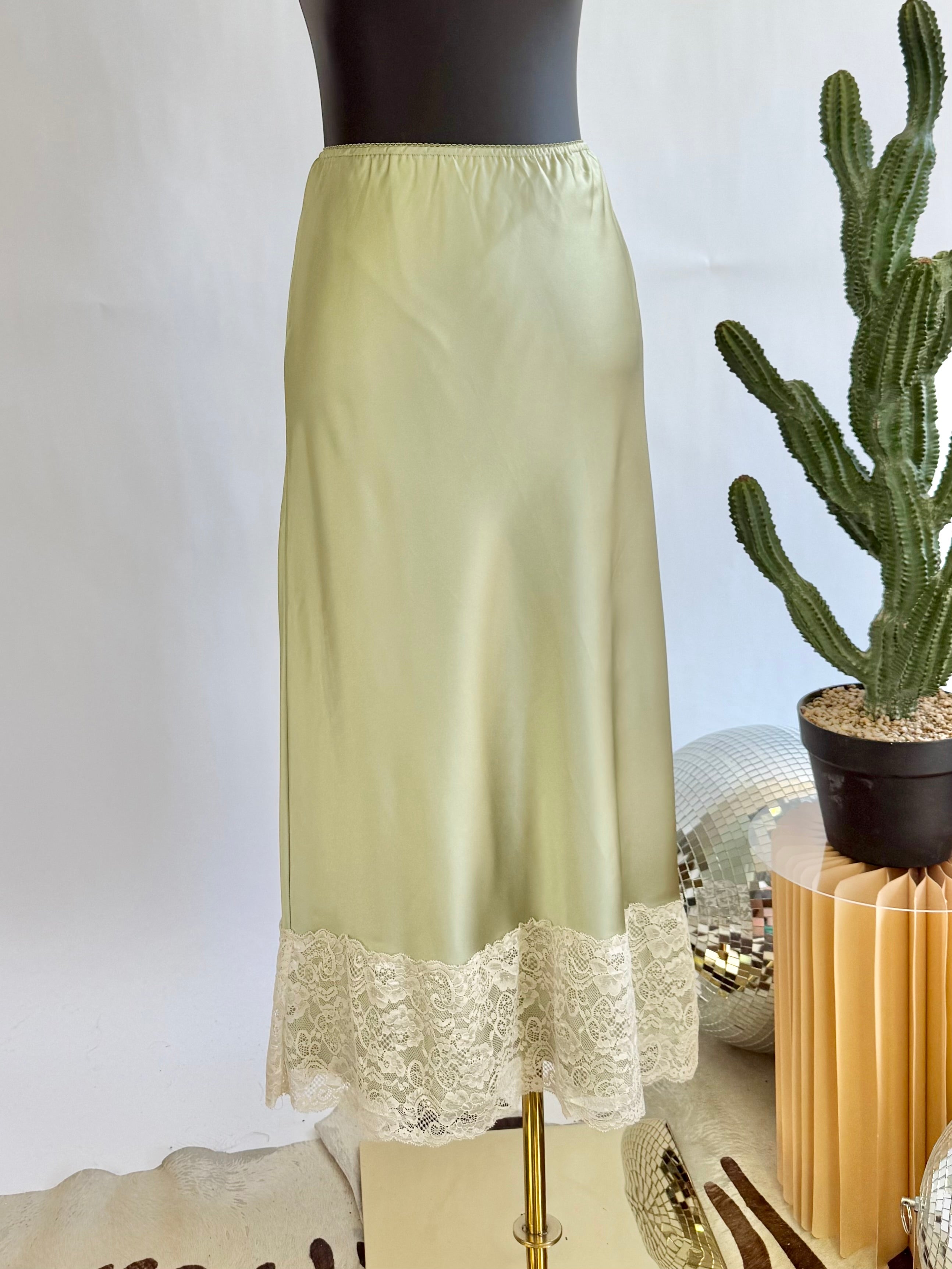 The Chantilly Slip Skirt