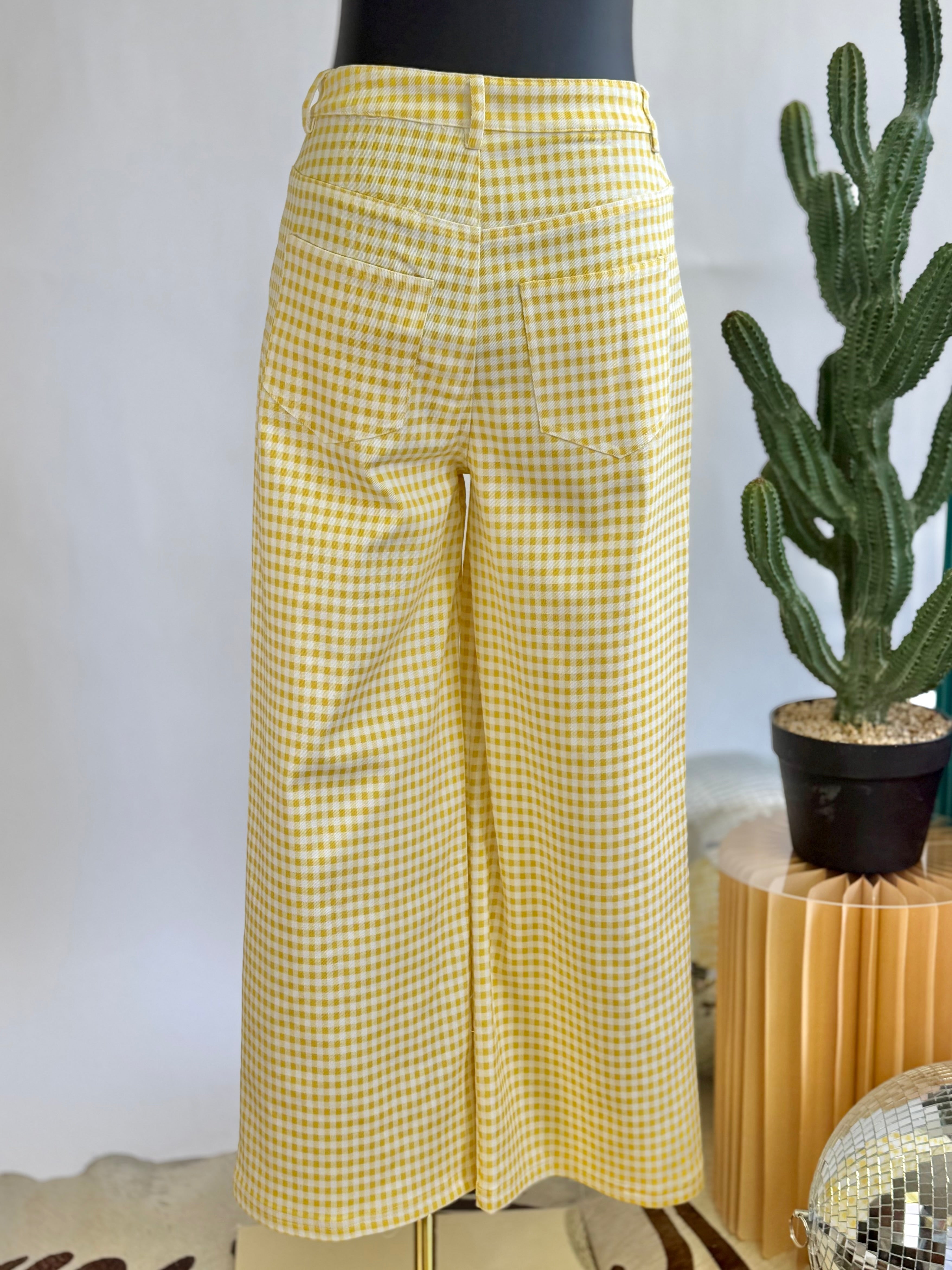 The Gingham & Gone Pants