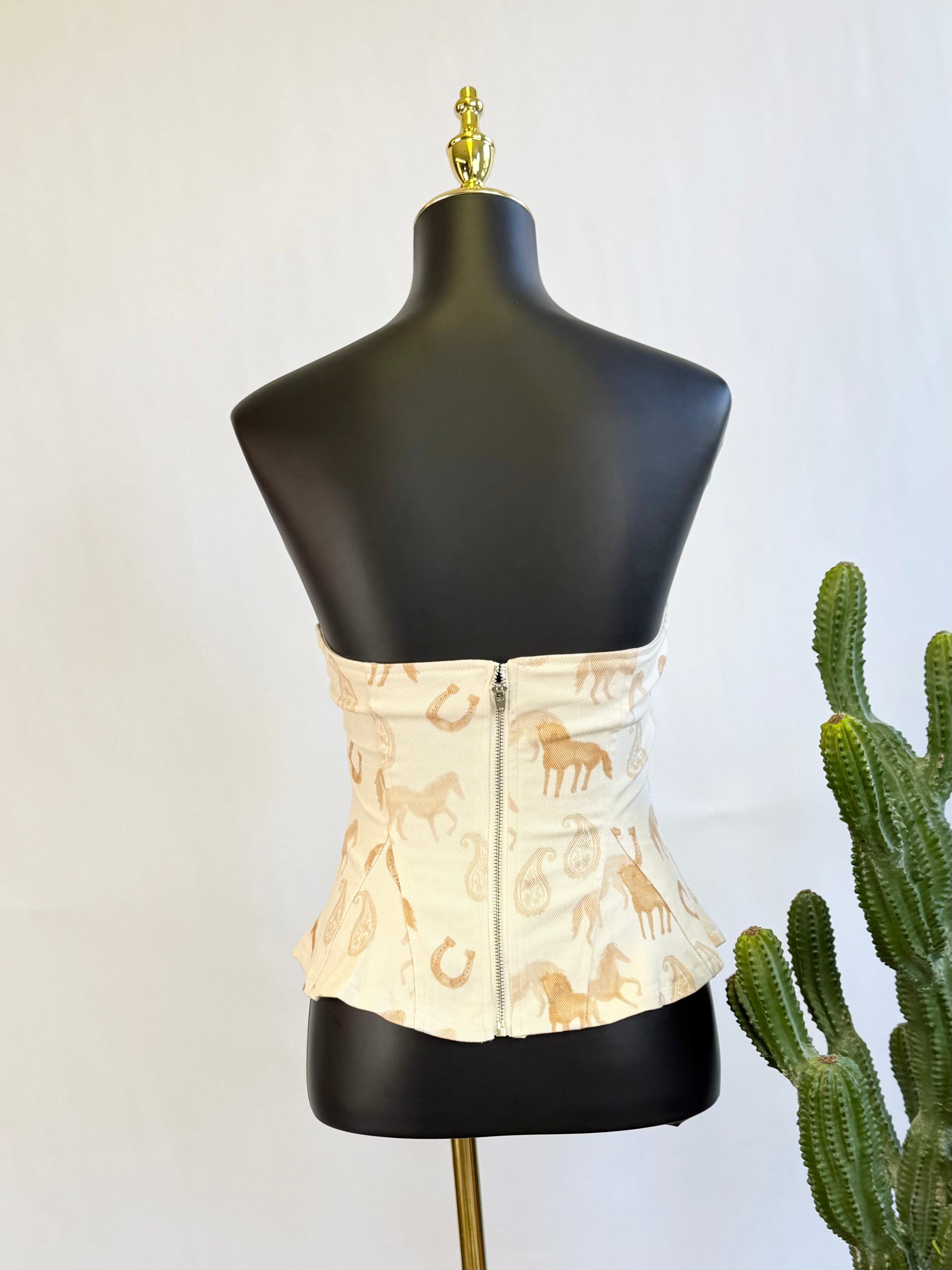 The Wild Horse Corset Top