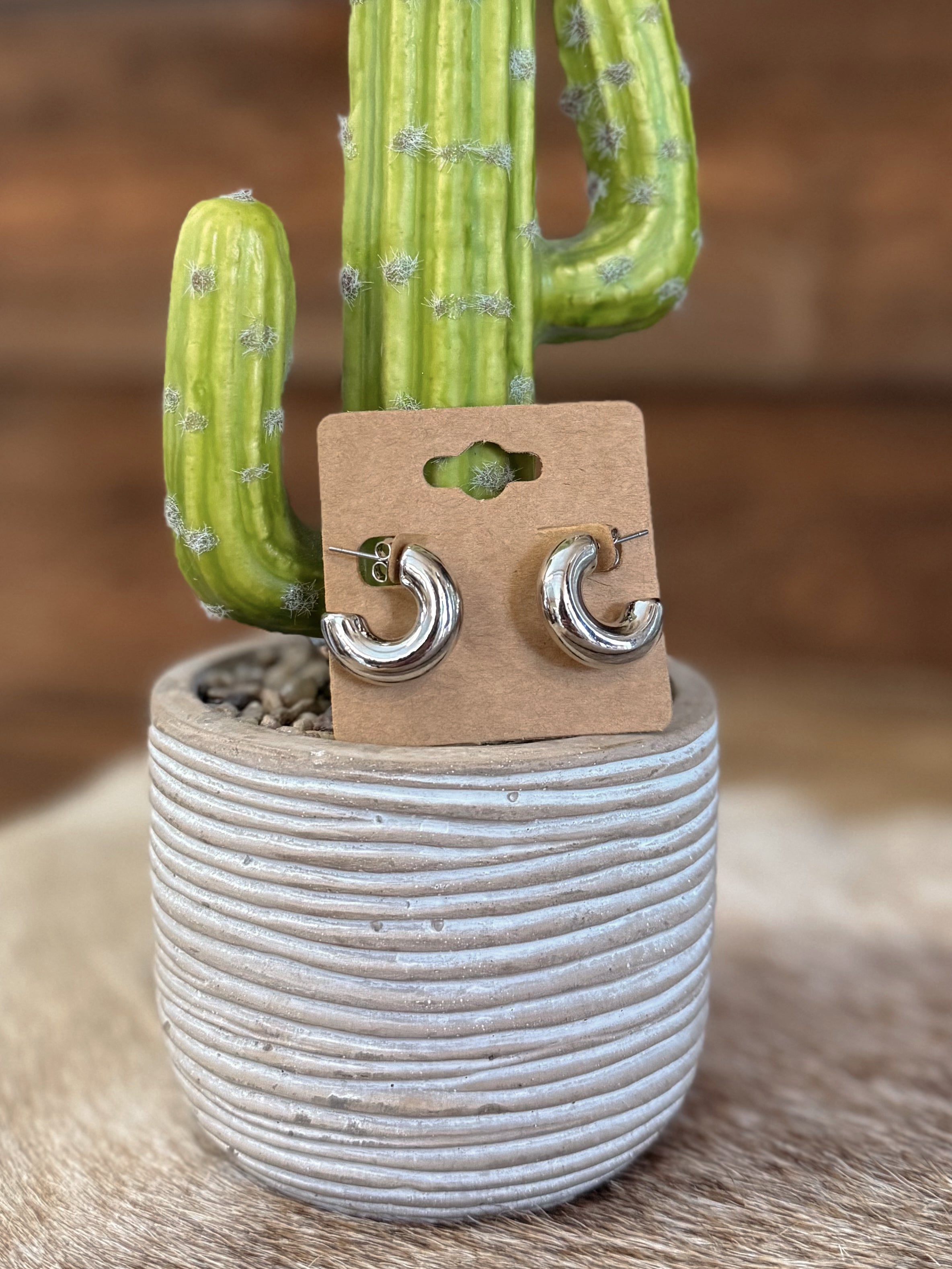 The Hollie Hoop Earring