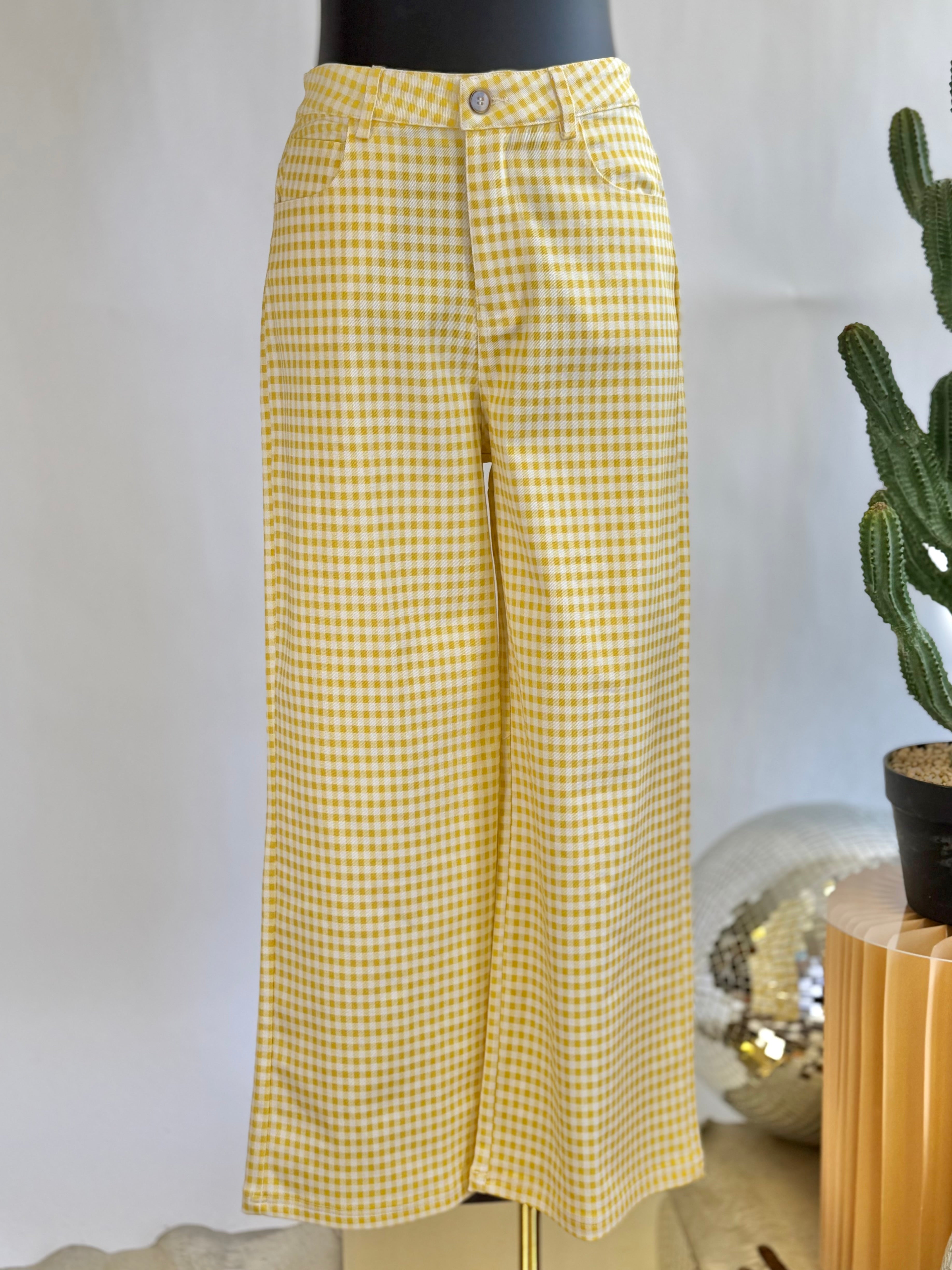 The Gingham & Gone Pants