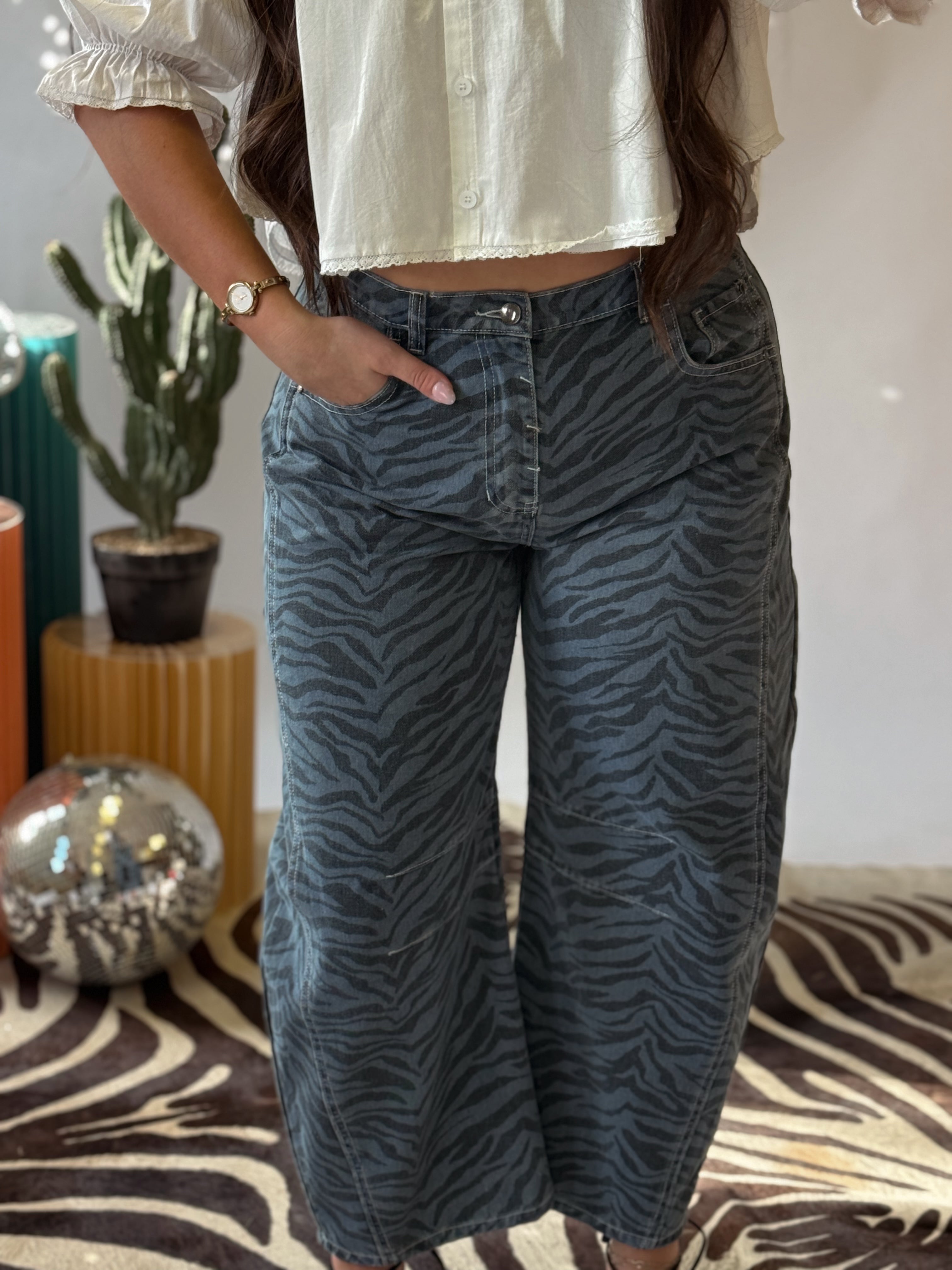 The Savvy Barrel Jeans