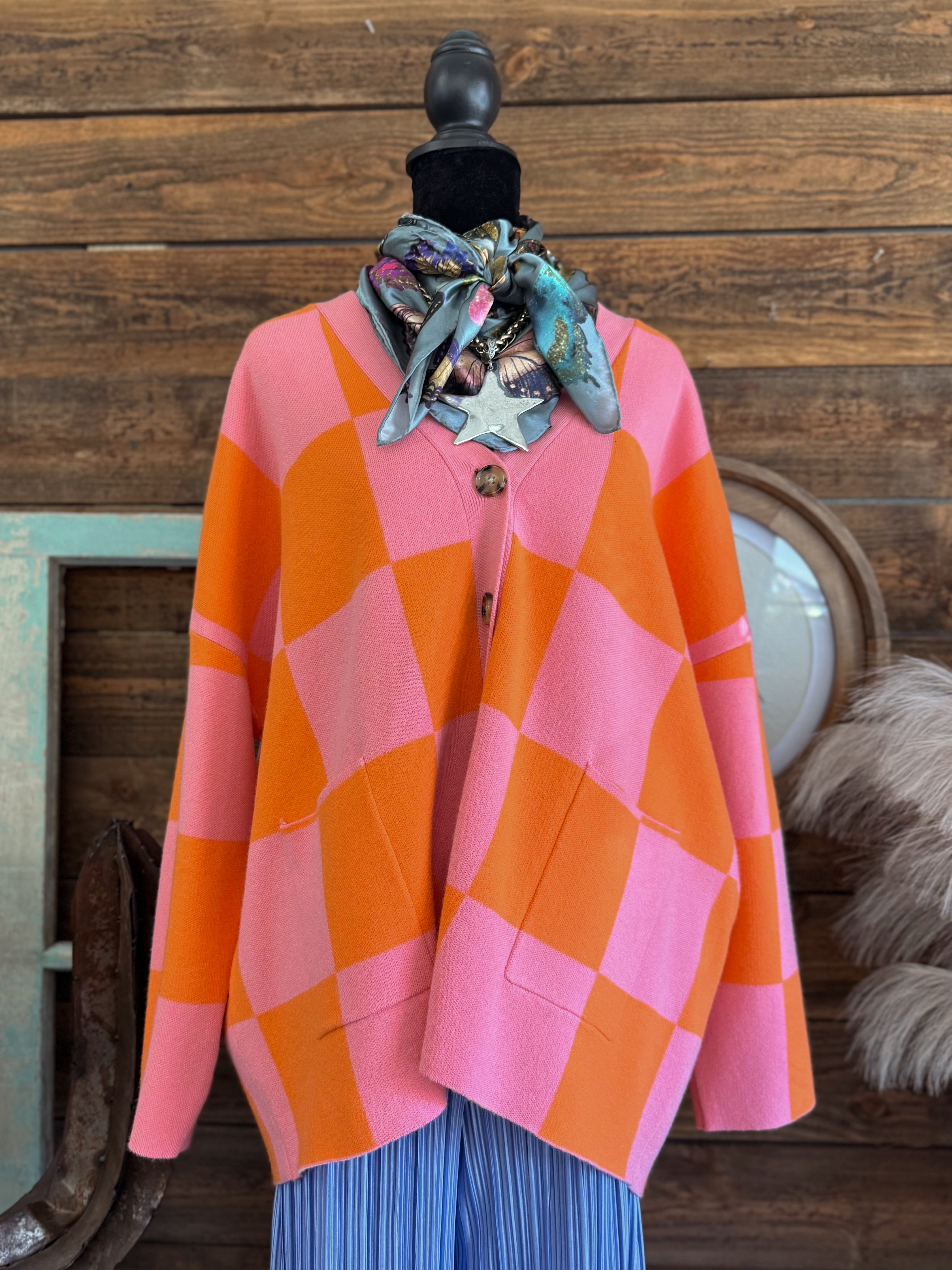 The Checkmate Cardigan