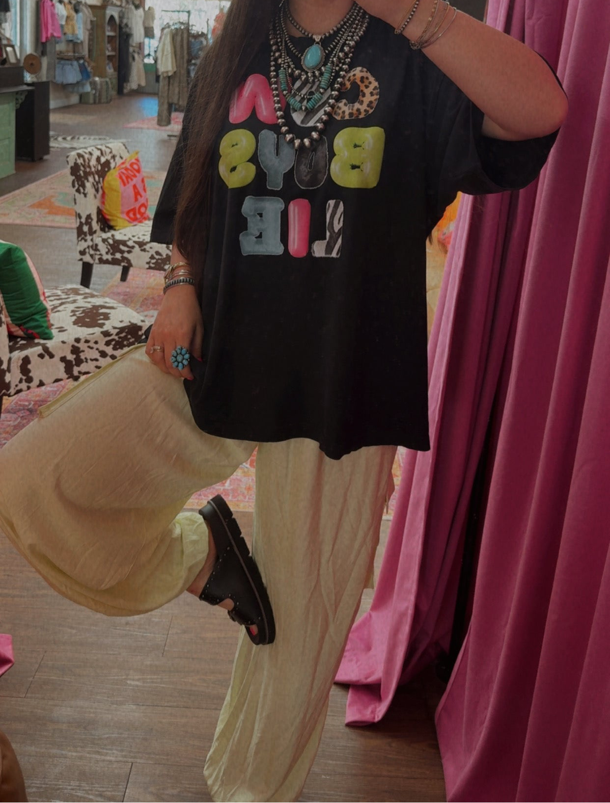 The Cowboys Lie Graphic Tee