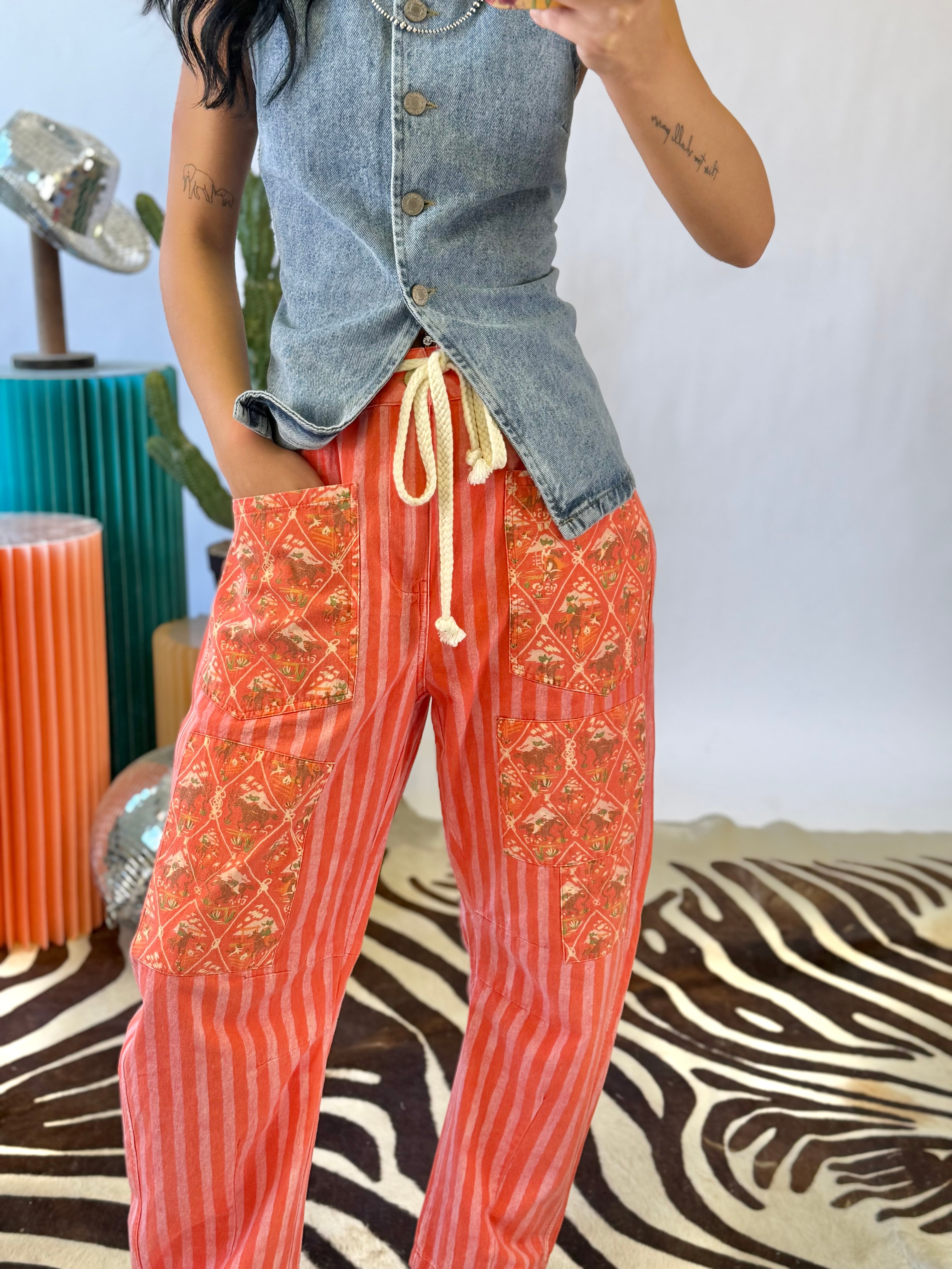 The Coral Canyon Barrel Pants