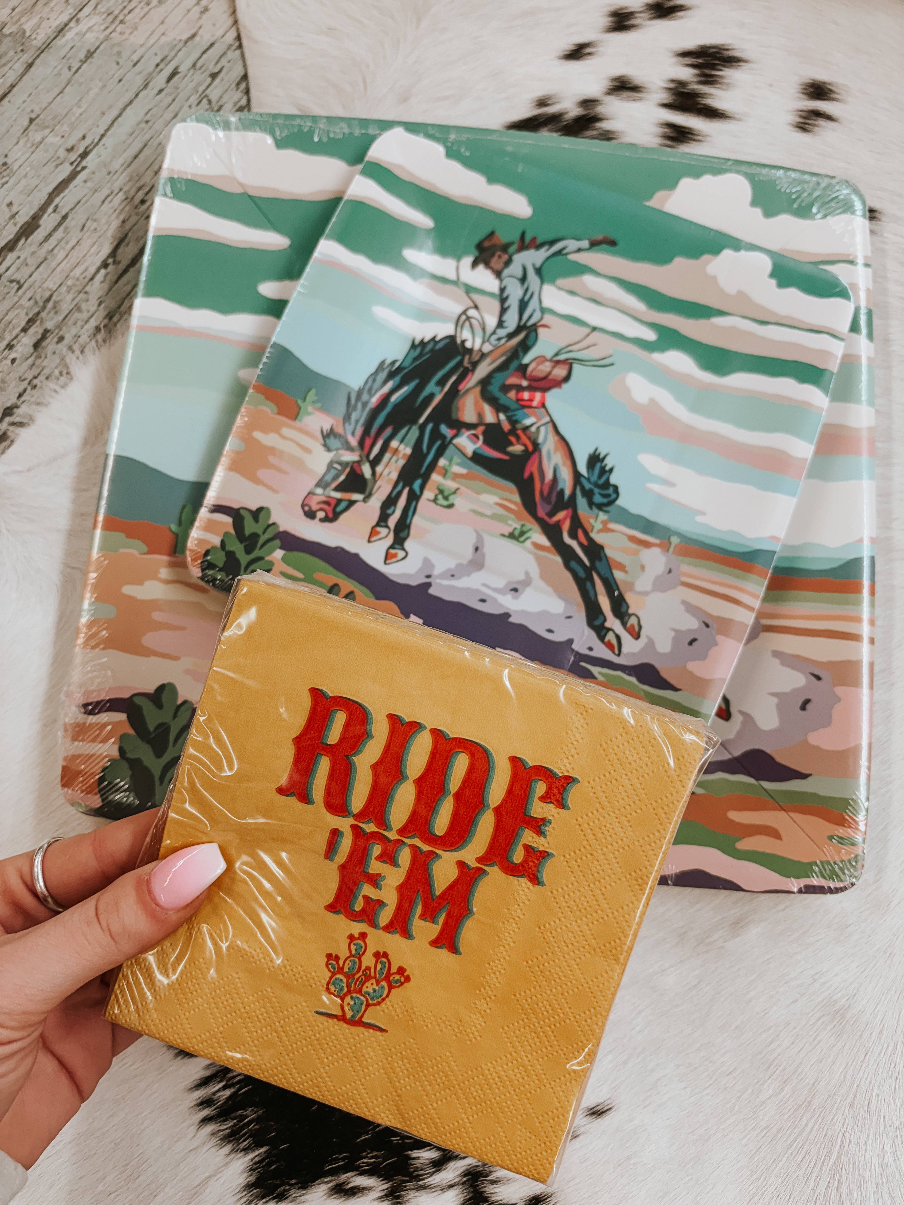 The Ride 'Em Cocktail Napkins (20 pack)