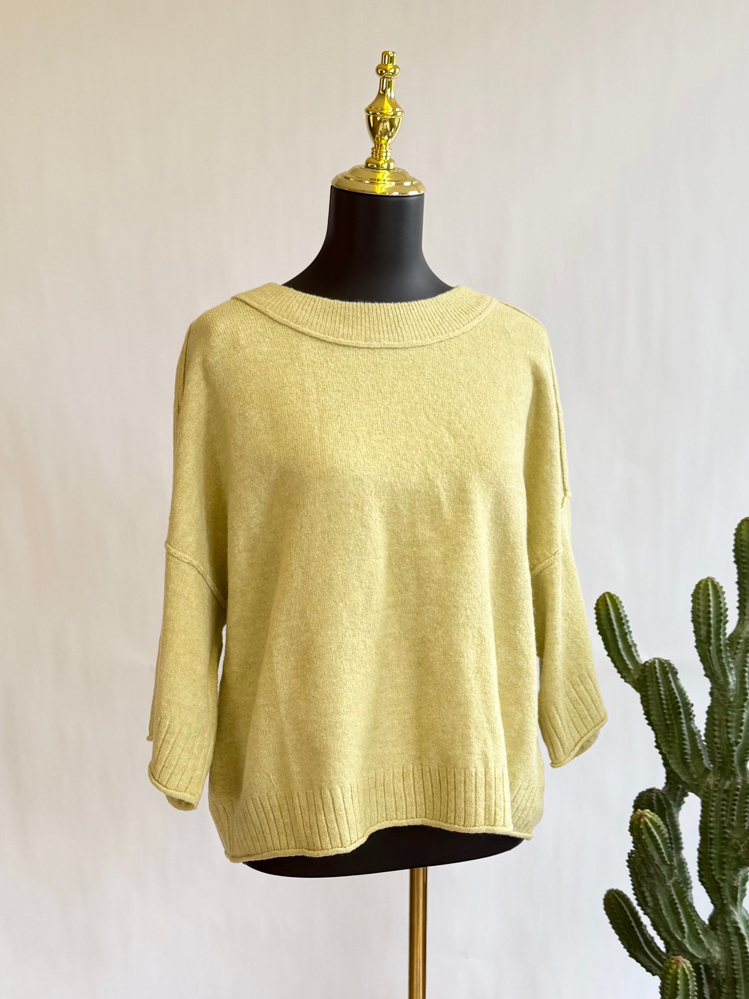 The Cotierra Oversized Crewneck Sweater