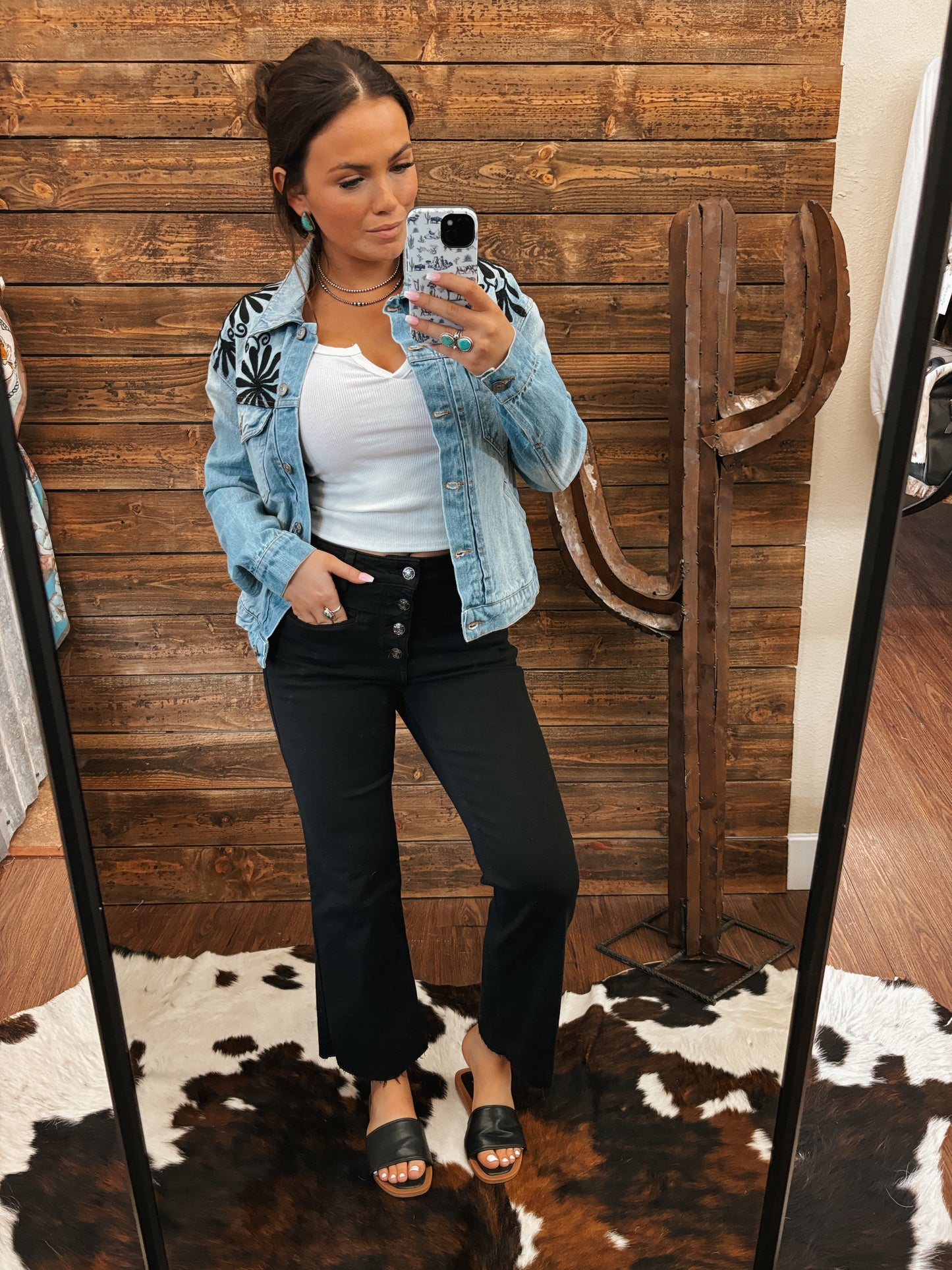 The Ariat High Rise Jazmine Kick Flare Jeans