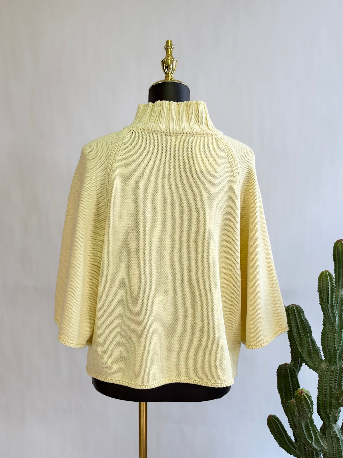 The Buttercup Mock Neck Sweater