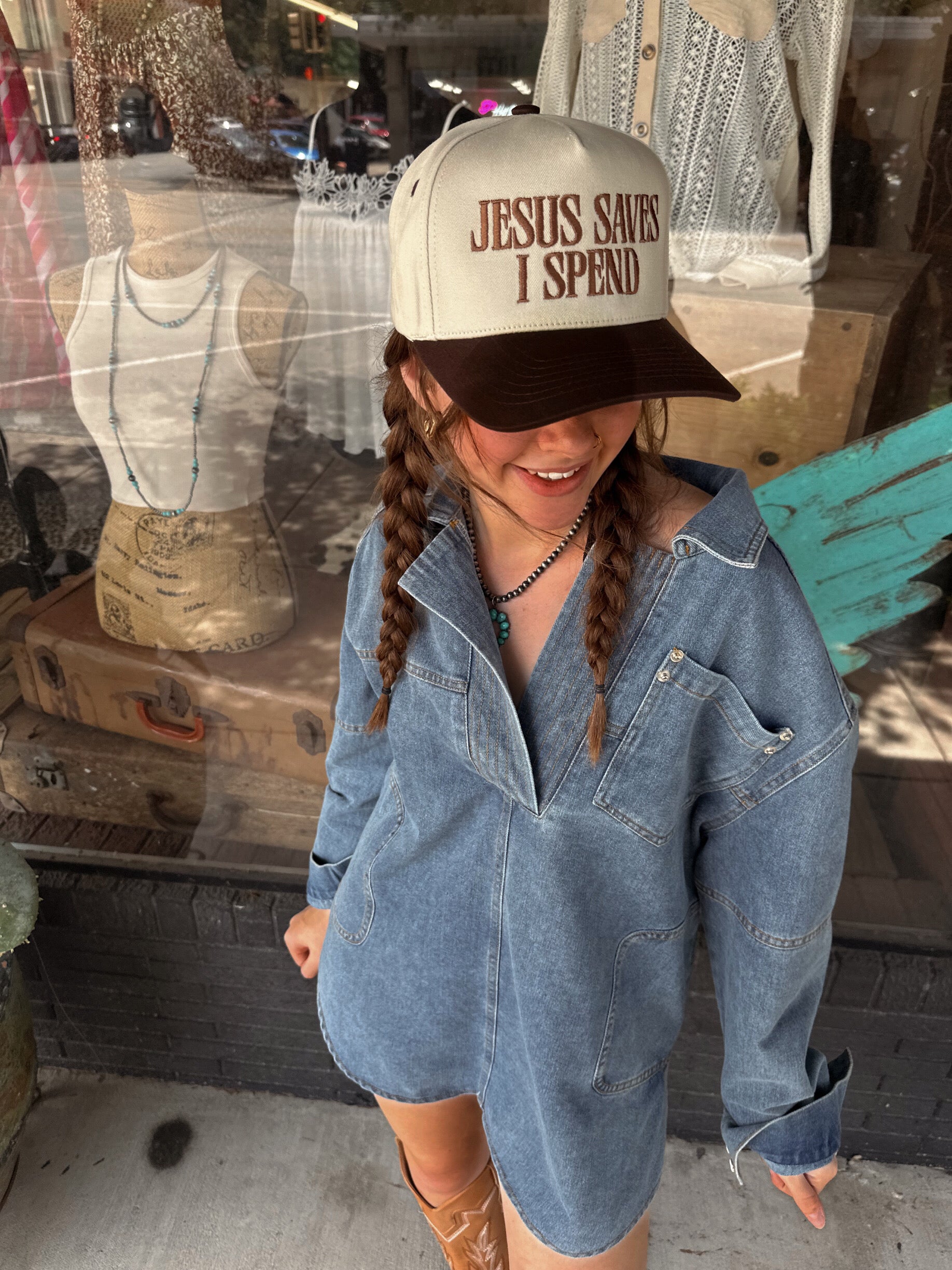 The Jesus Saves Trucker Hat