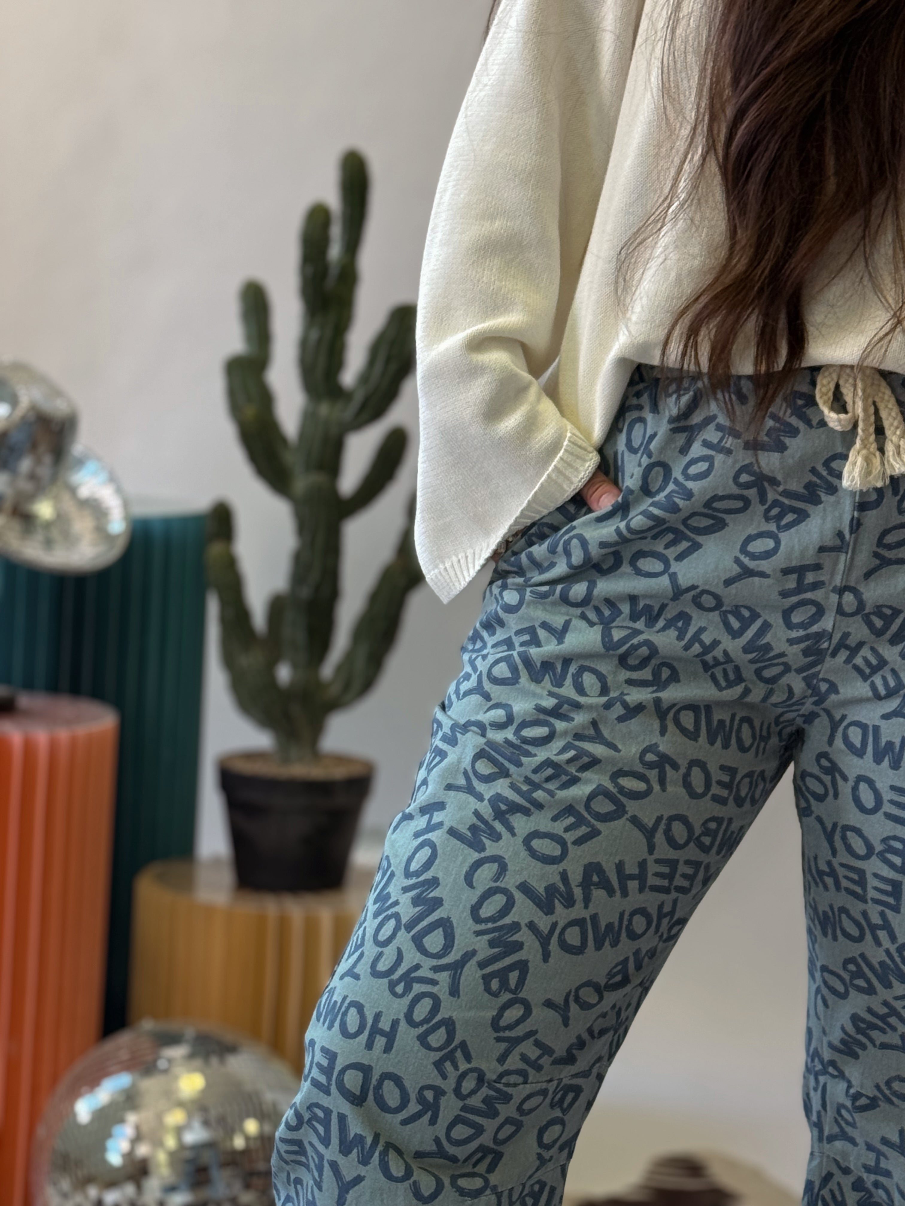 The Cowboy Barrel Pants - Restock