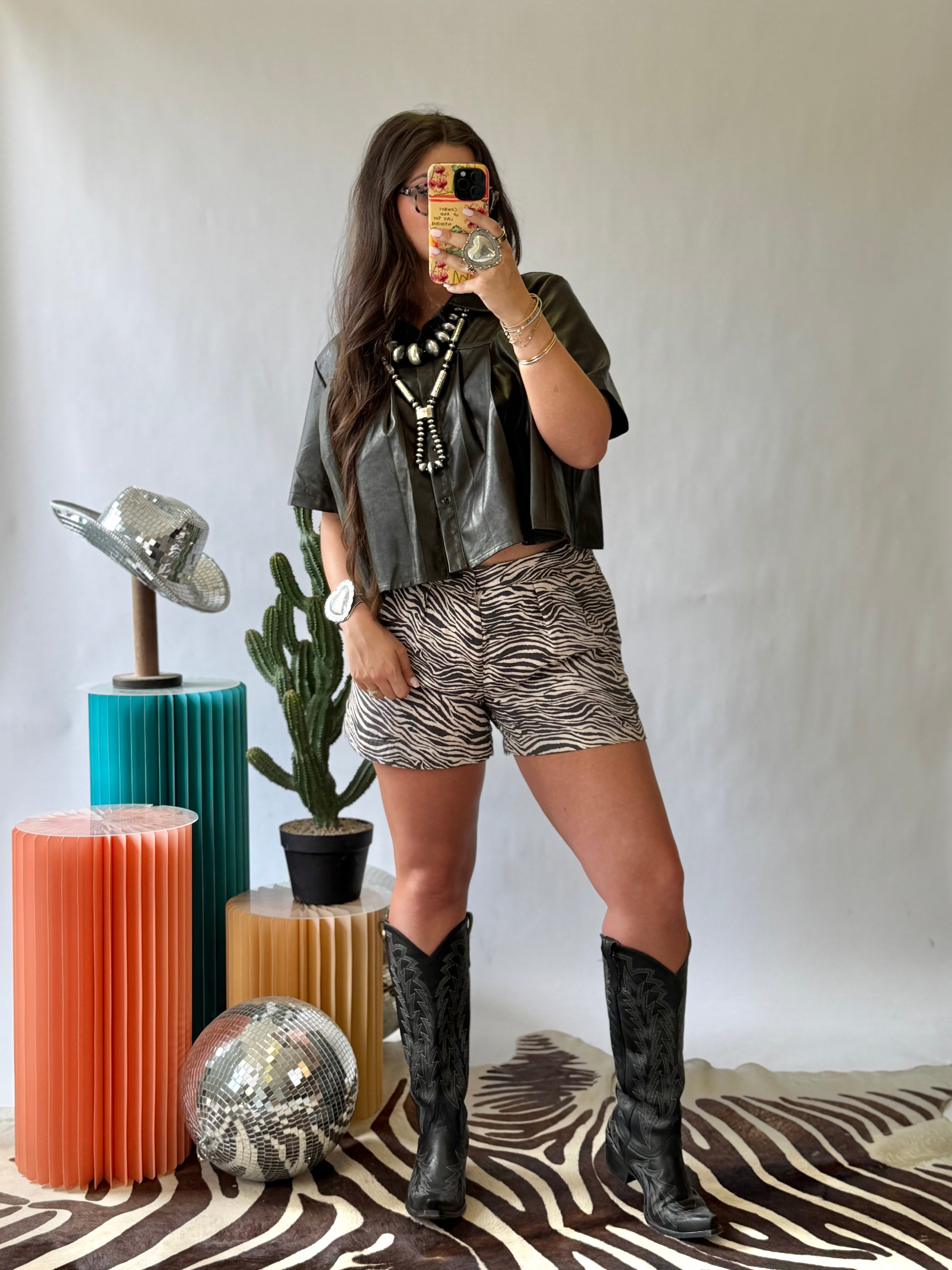 The Zebra Fever Shorts - Restock 5/6