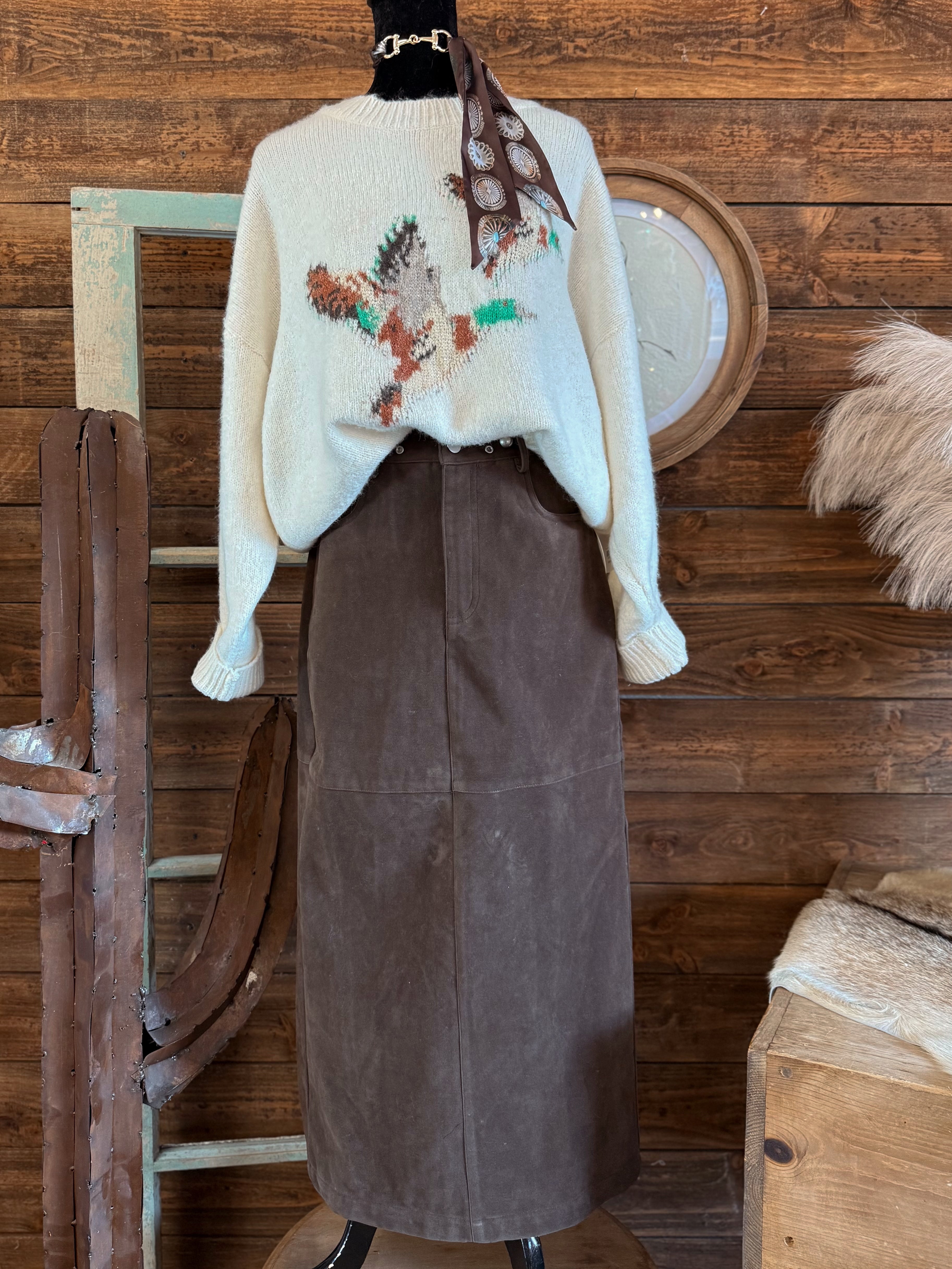 The Edgy Cowgirl Skirt