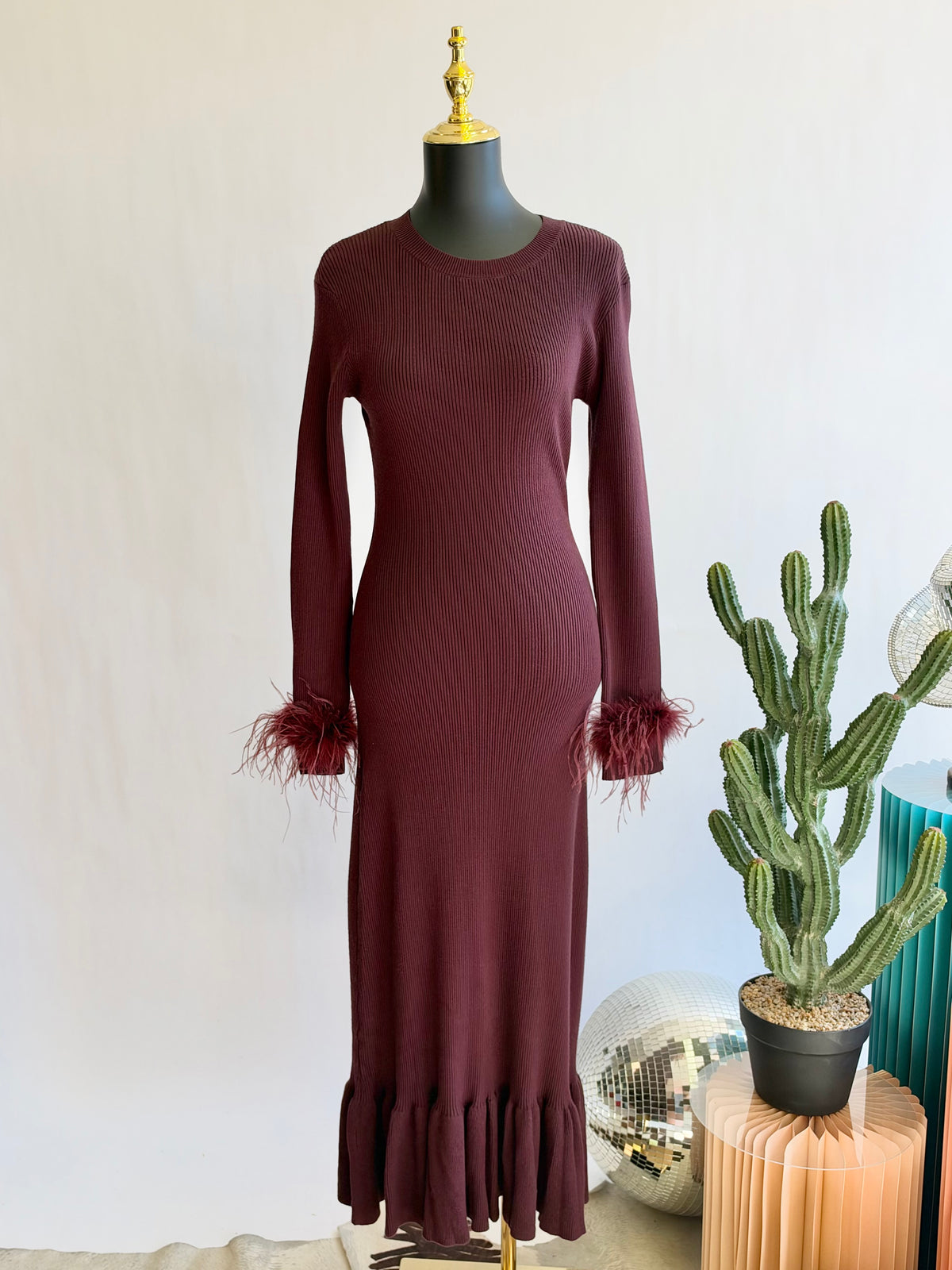 The Crimson Rodeo Maxi Dress