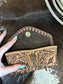 The Tooled Leather Sunglasses Case (Natural)