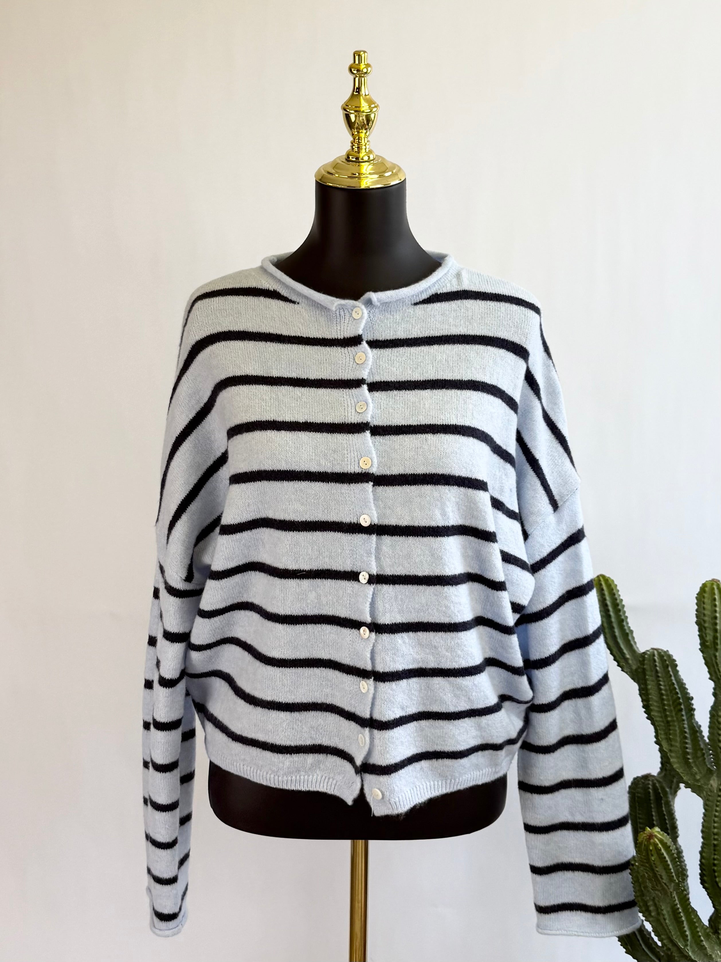 The Sailor Stripe Cardigan