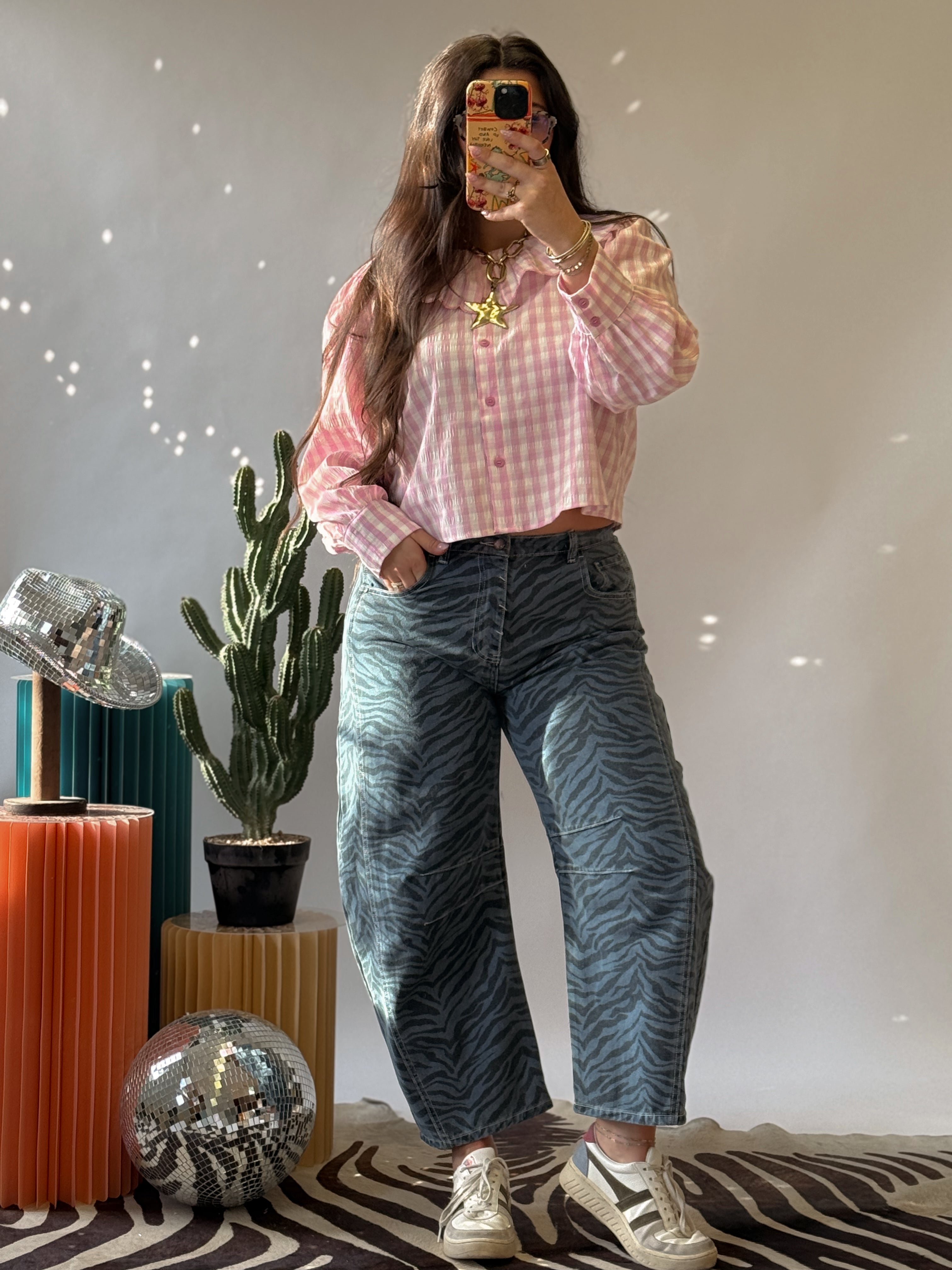 The Savvy Barrel Jeans