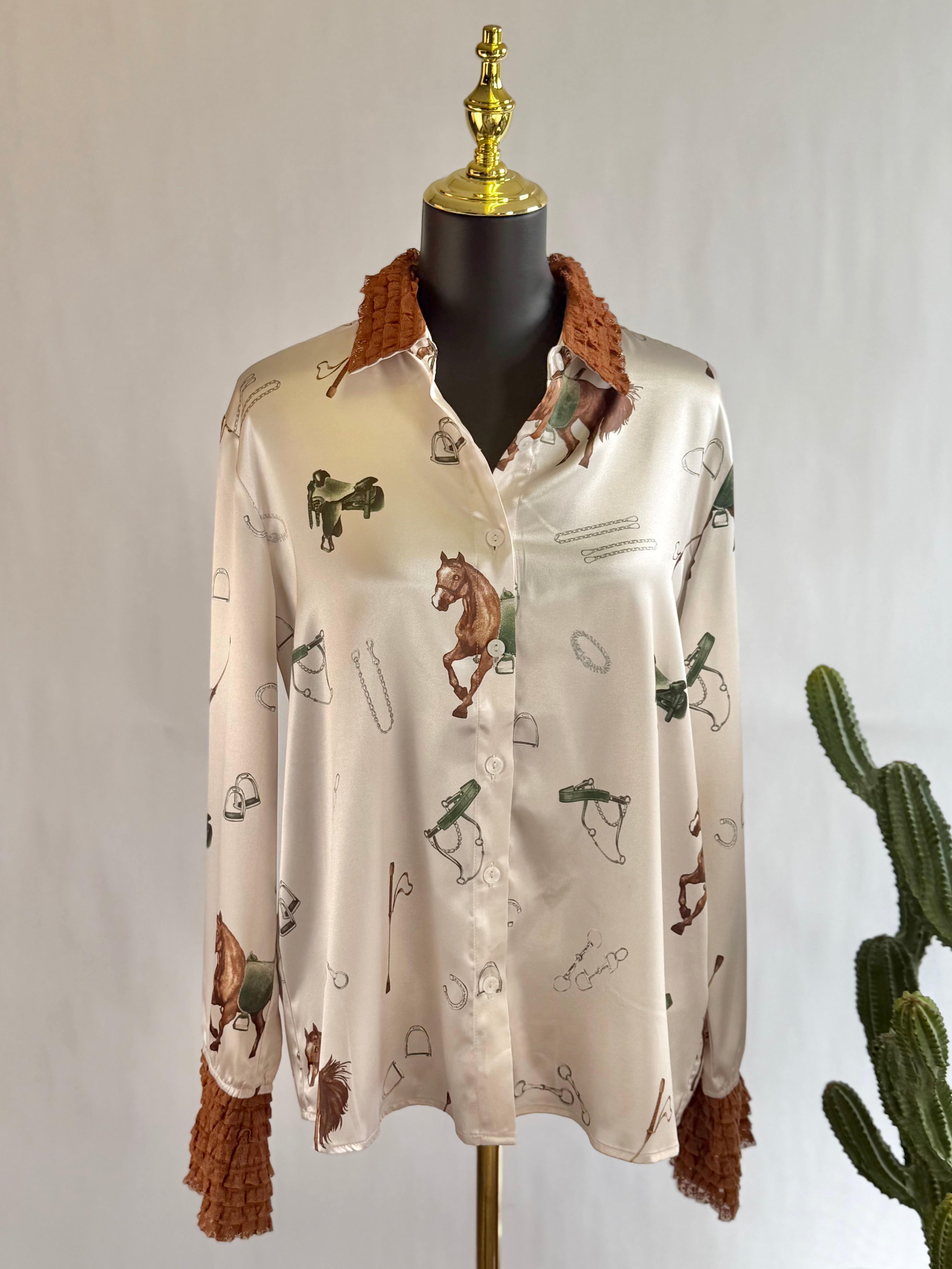 The Rodeo Royale Blouse