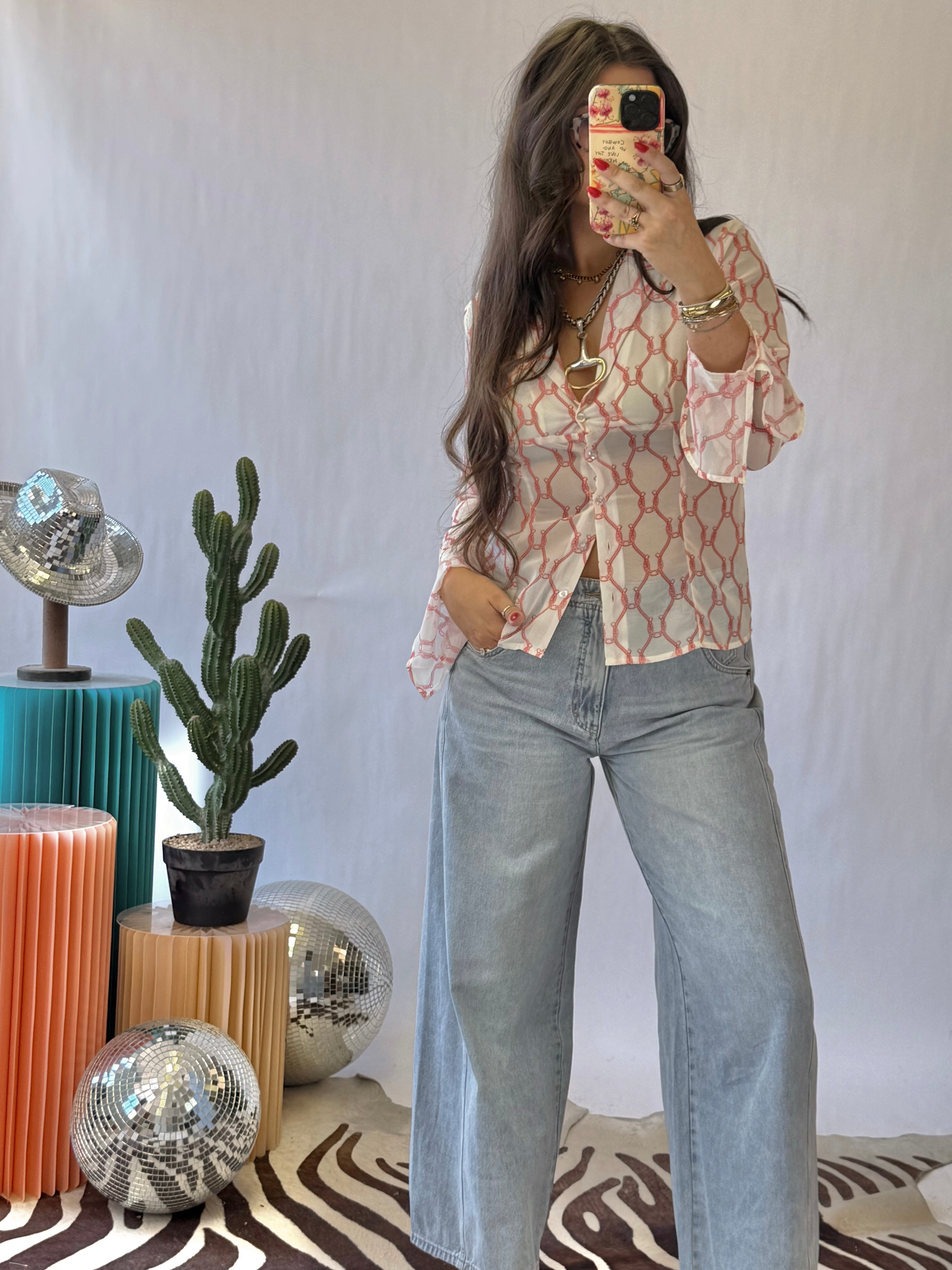 The Horseshoe Blouse
