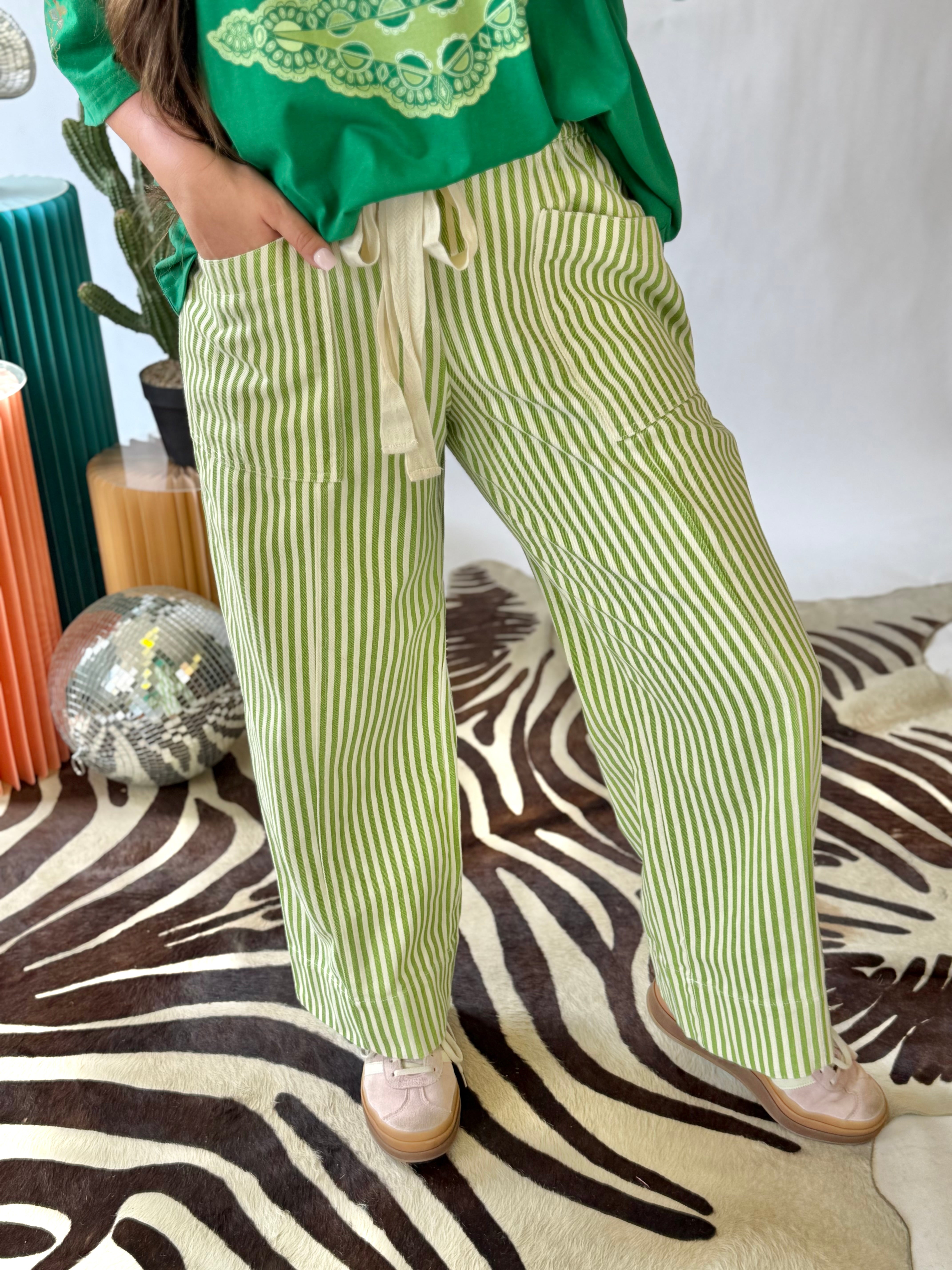 The Stripe It Lucky Pants