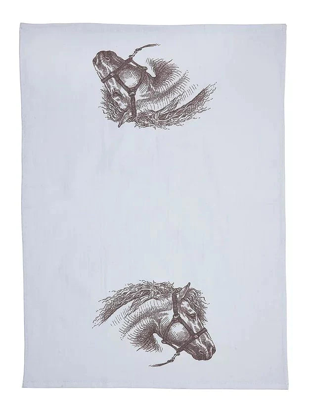 The Vintage Horse Head Tea Towel