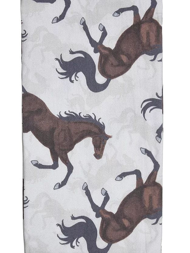 The Lila Bay Horses Flour Sack Tea Towel