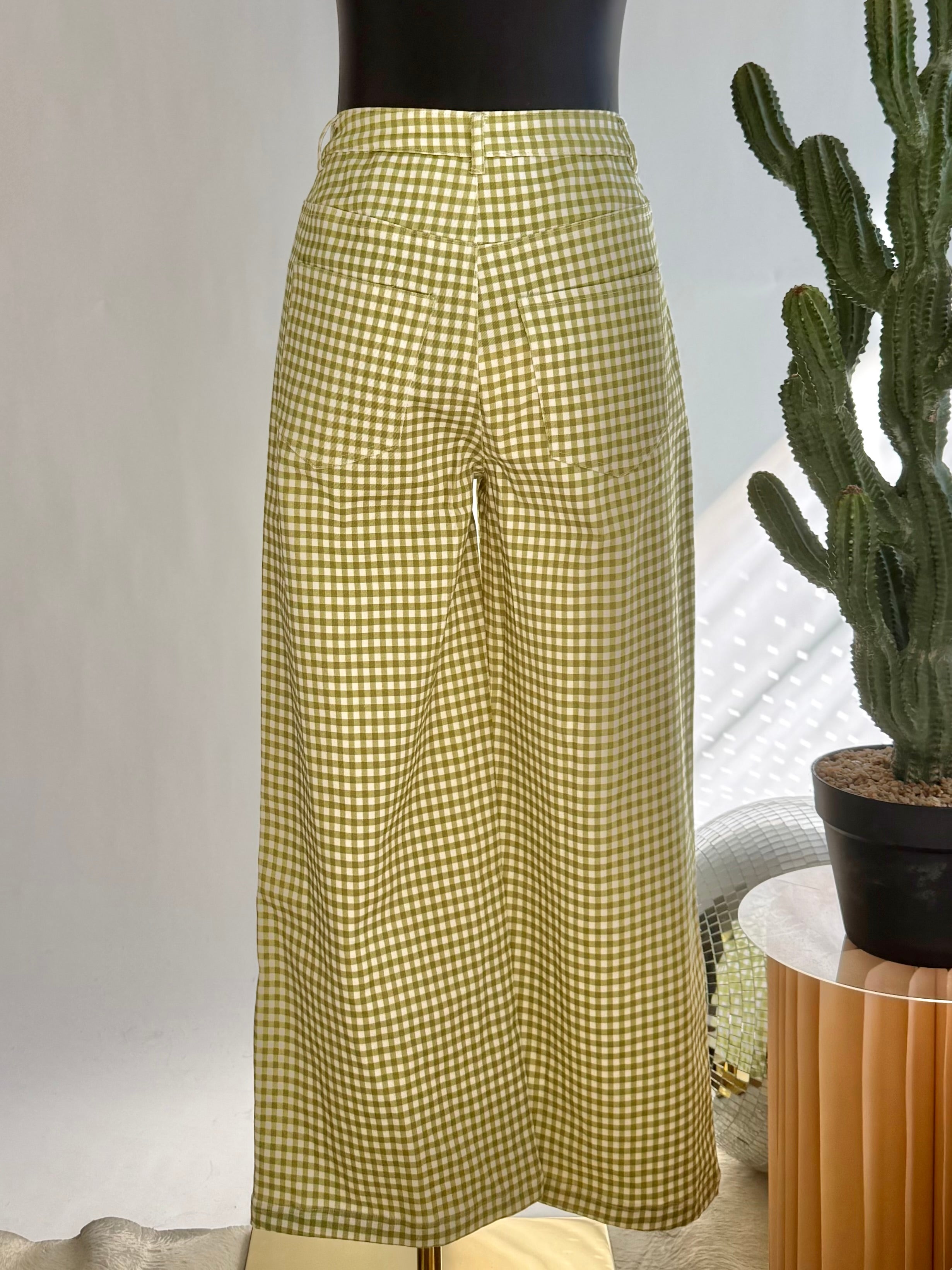 The Gingham & Gone Pants