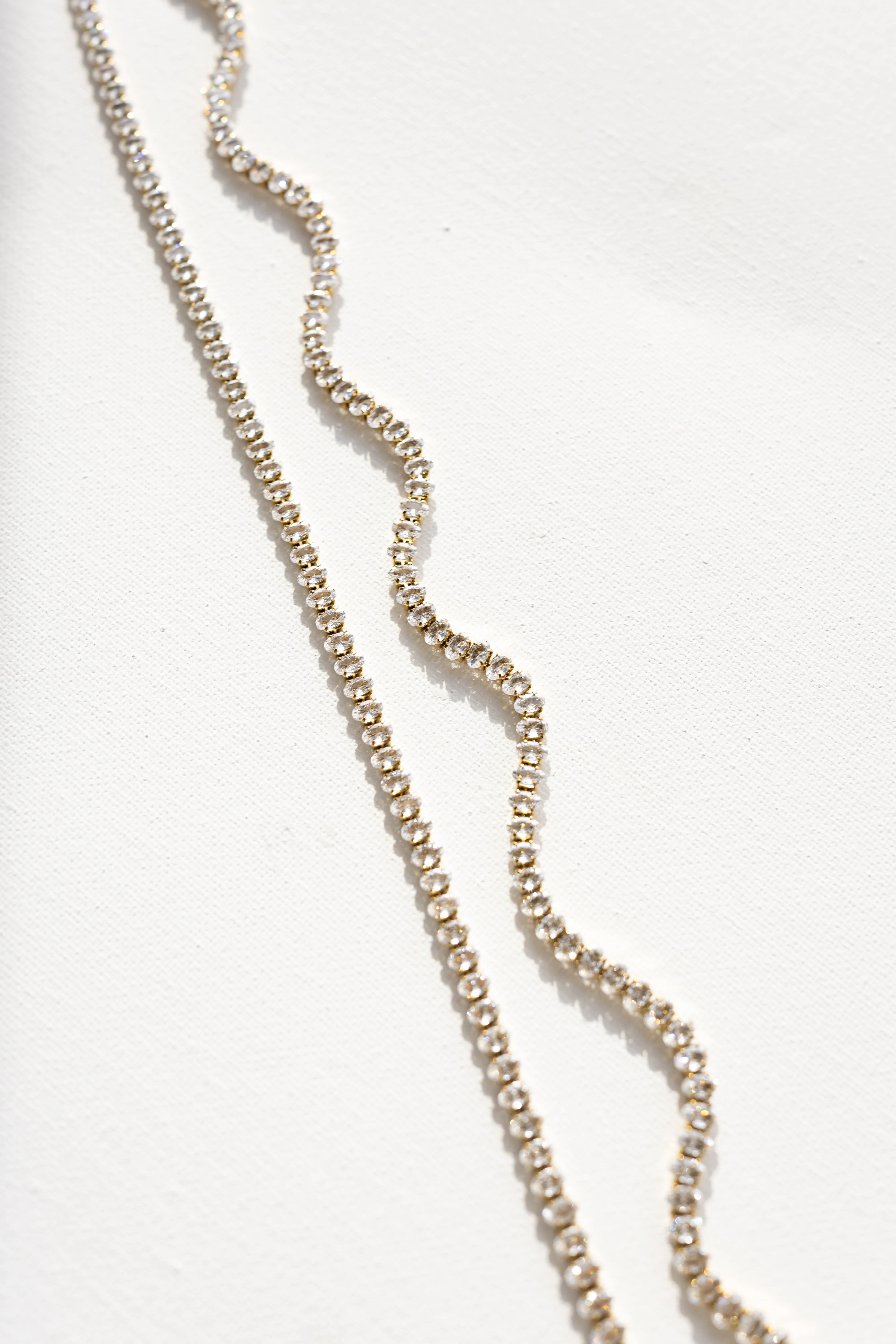 The Henrietta Oval Tennis Necklace