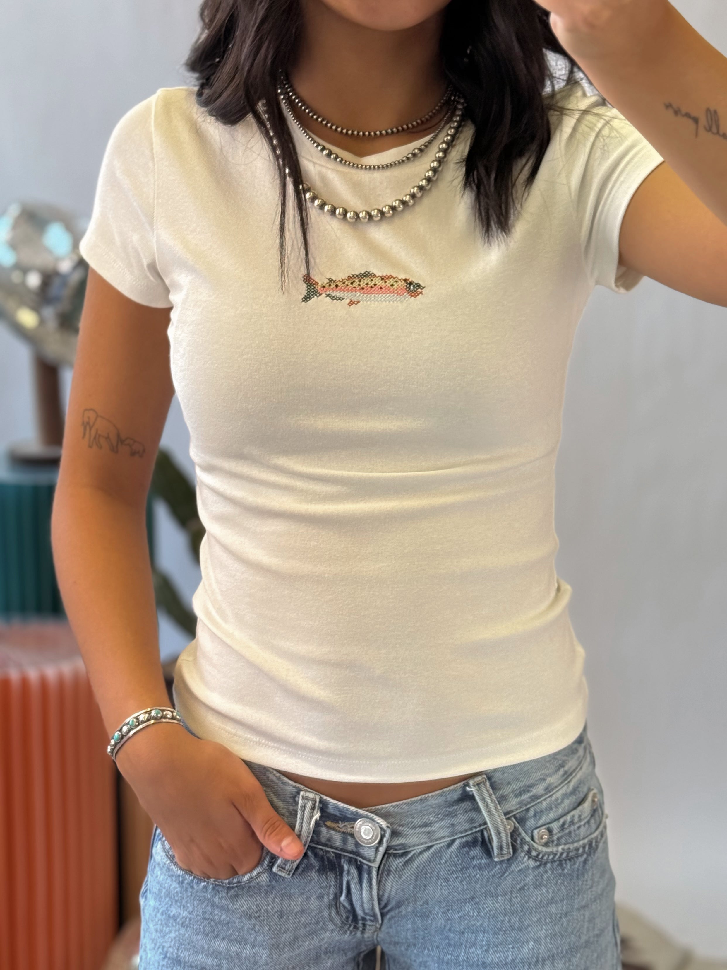 The Reel Cute Baby Tee