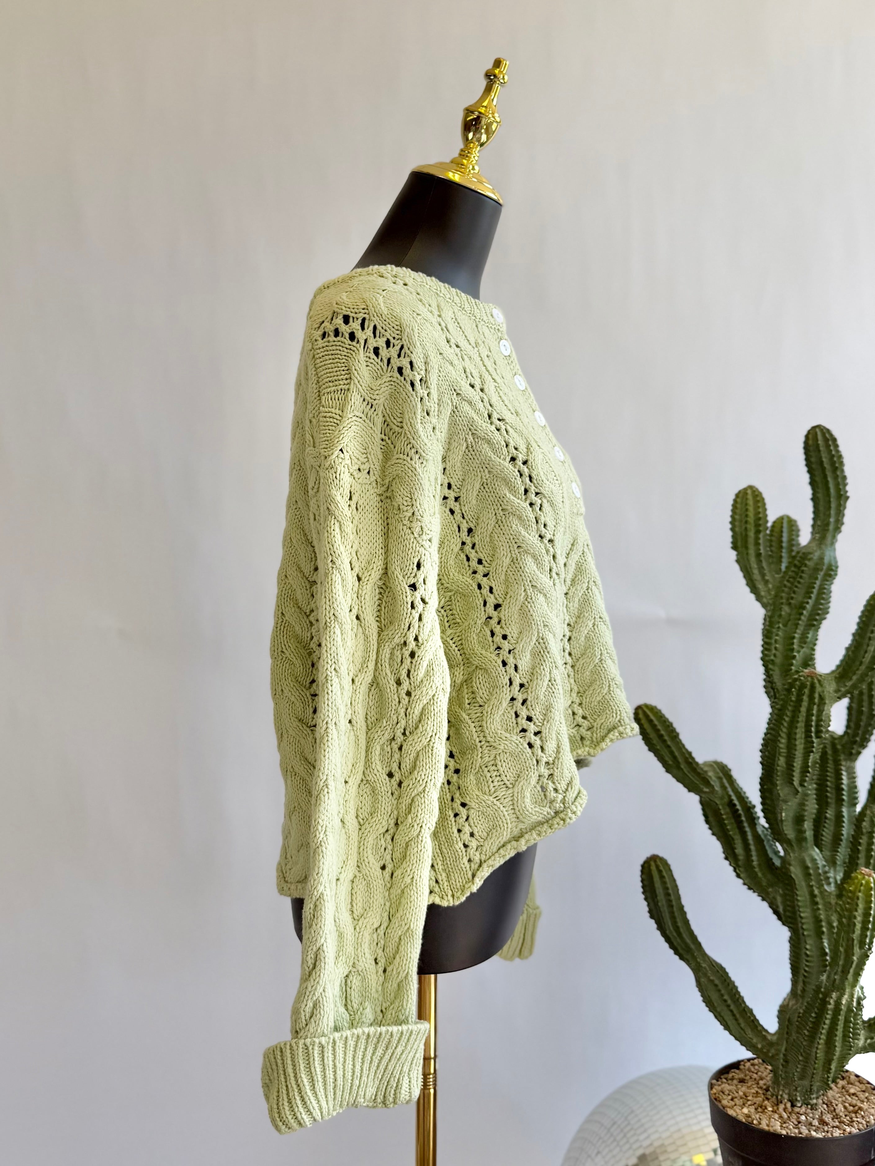 The Carlie Cable Knit Sweater