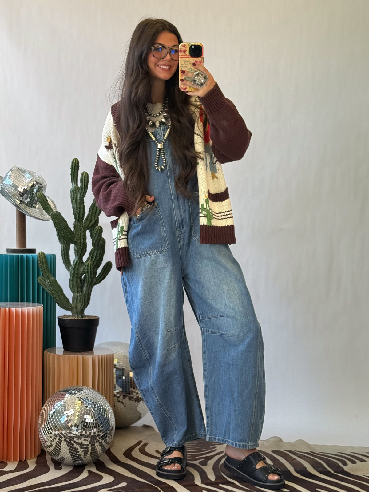 The Darla Denim Overalls