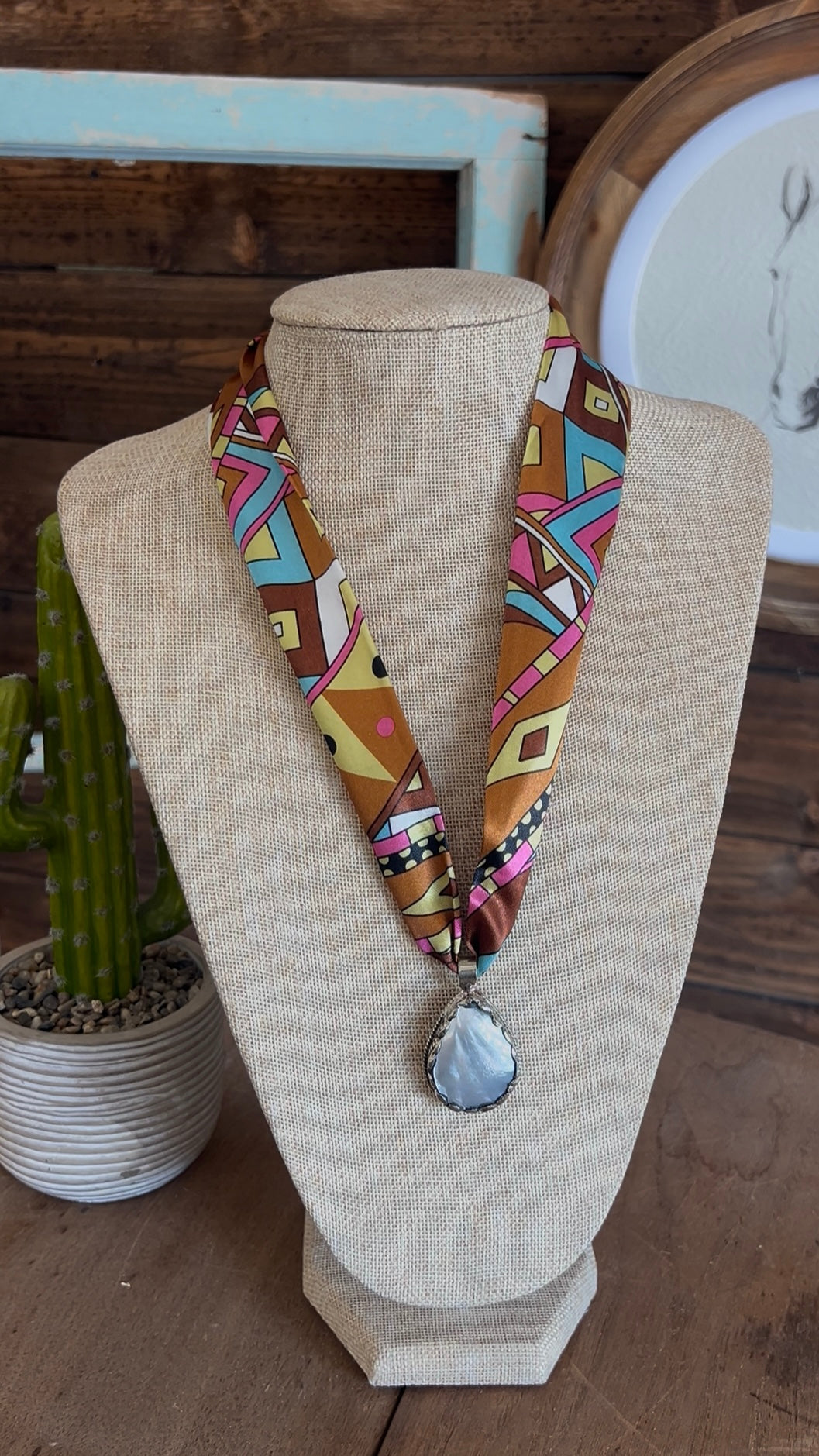 The Grace Scarf Necklace