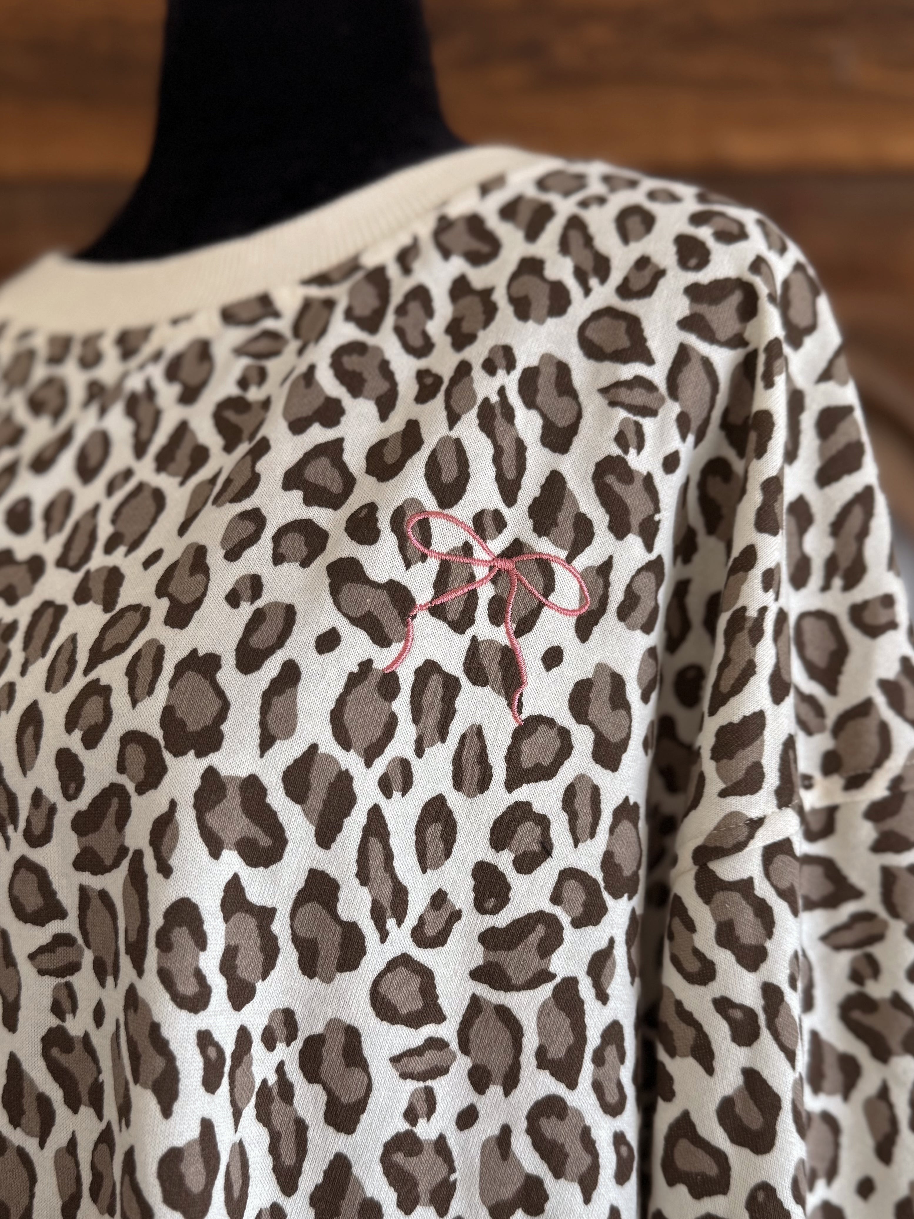 The Layla Leopard Lounge Set