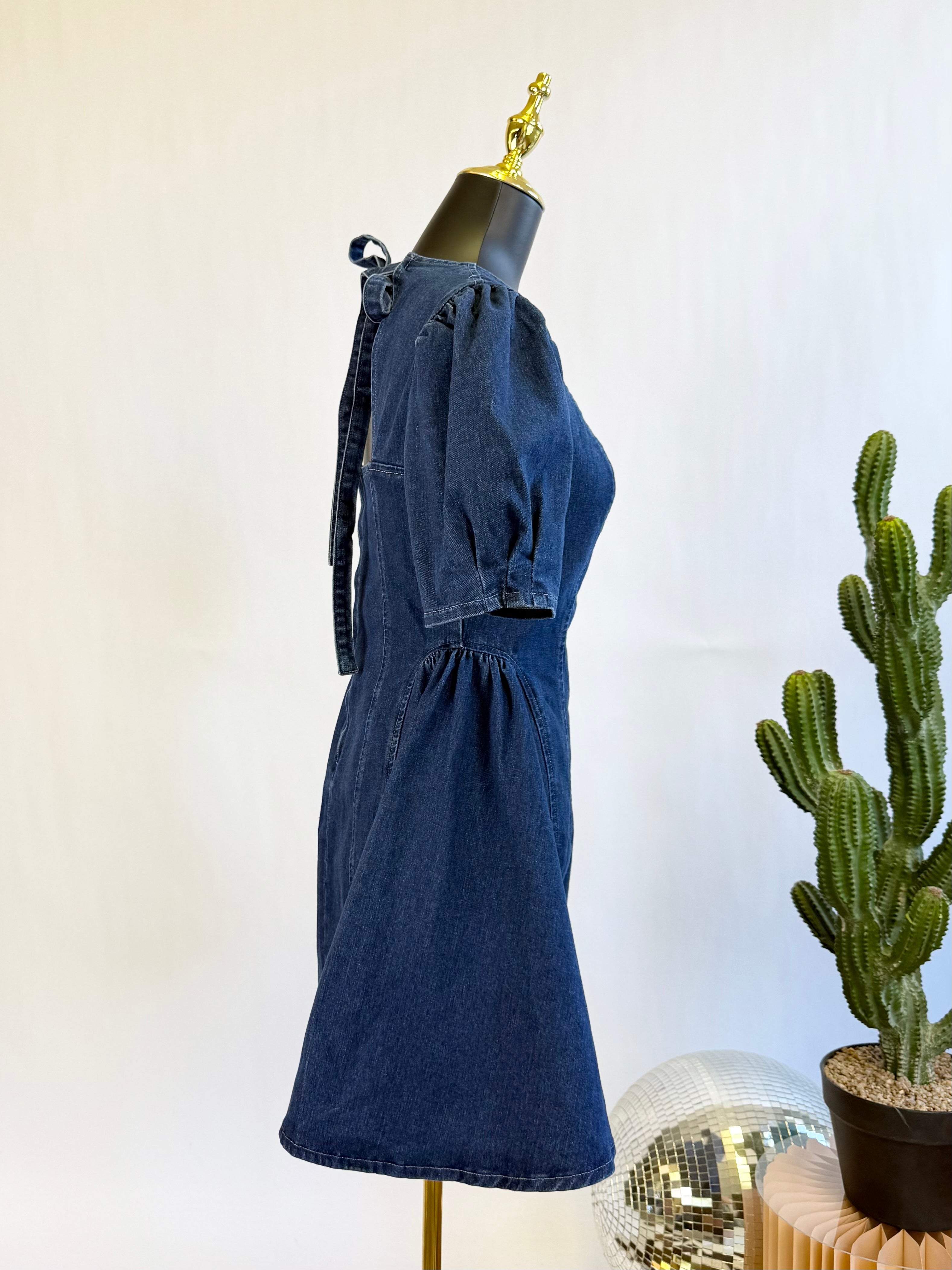 The Denim Darling Mini Dress