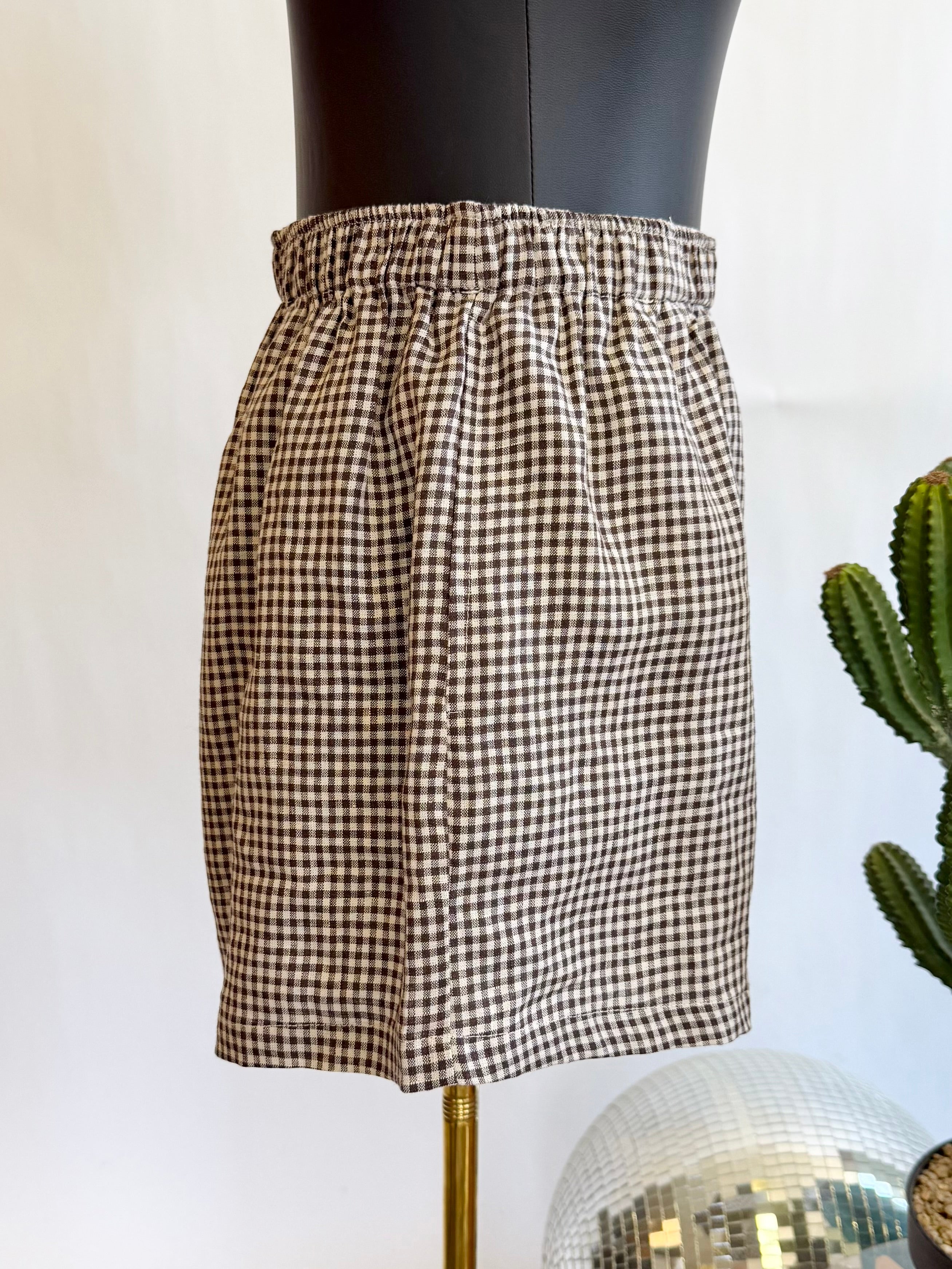 The Maple Gingham Boxer Shorts