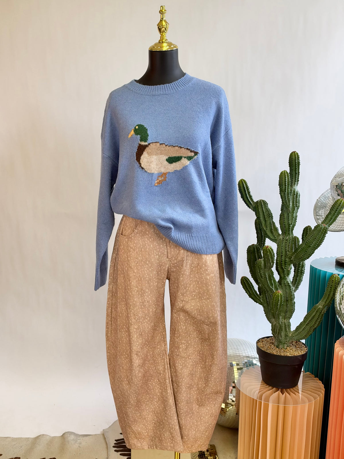 The Fawn & Free Barrel Jeans