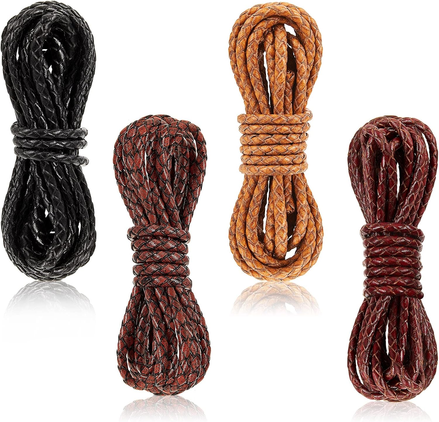The Braided Leather Cord Hat Band Accessories